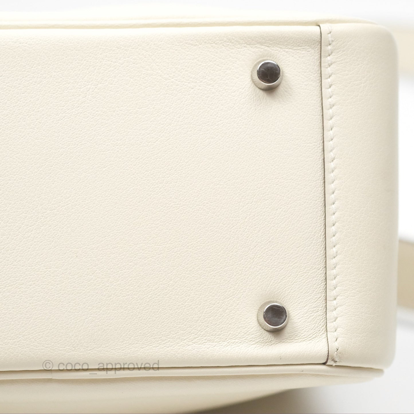 Hermès Mini Lindy 20 Nata I2/ Lime 9R Swift Palladium Hardware