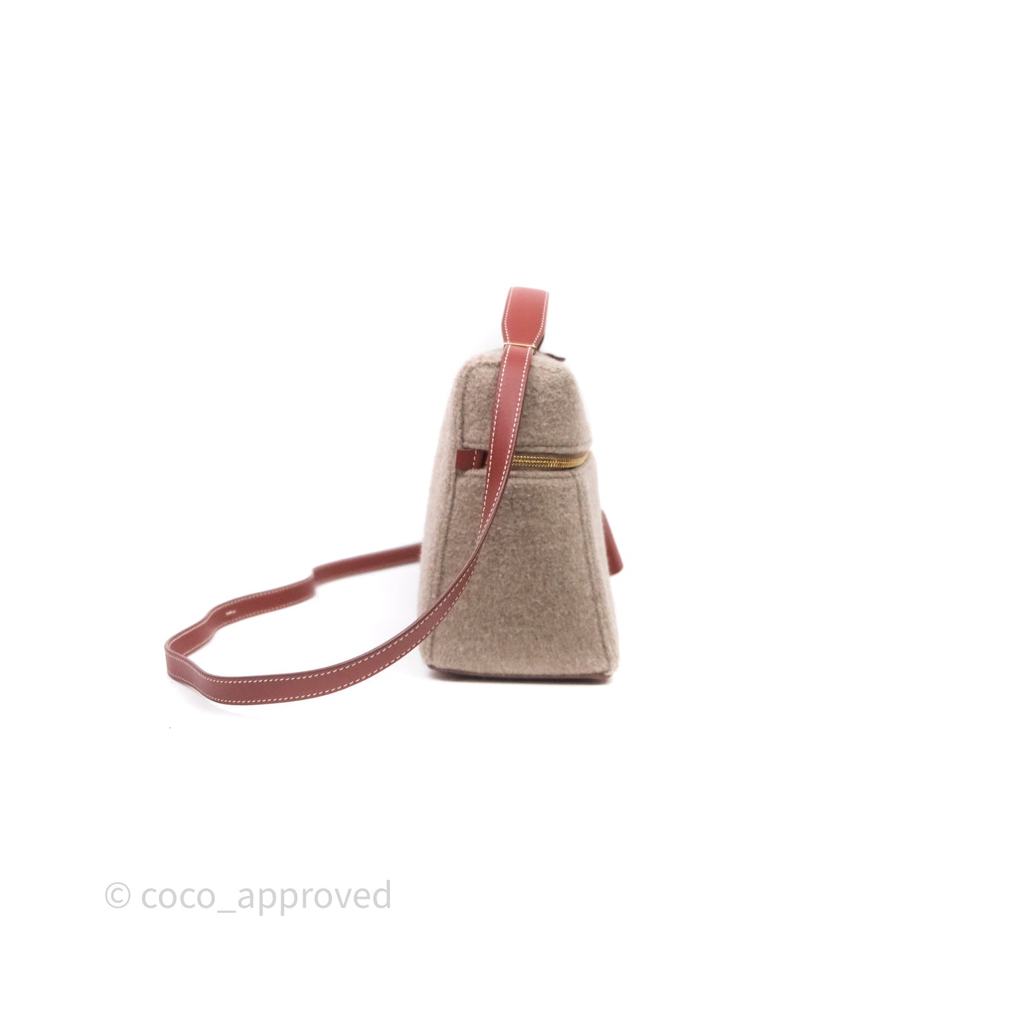 Loro Piana Extra Bag L27 Natural Brown/Deep Kummel Cashmere