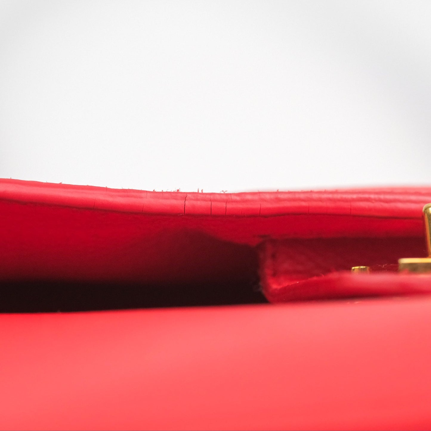 Louis Vuitton Lockme PM Red Grained Calfskin