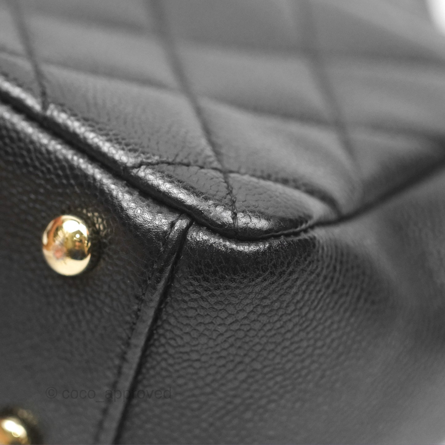 Chanel Quilted Small Business Affinity Flap Black Caviar Gold Hardware