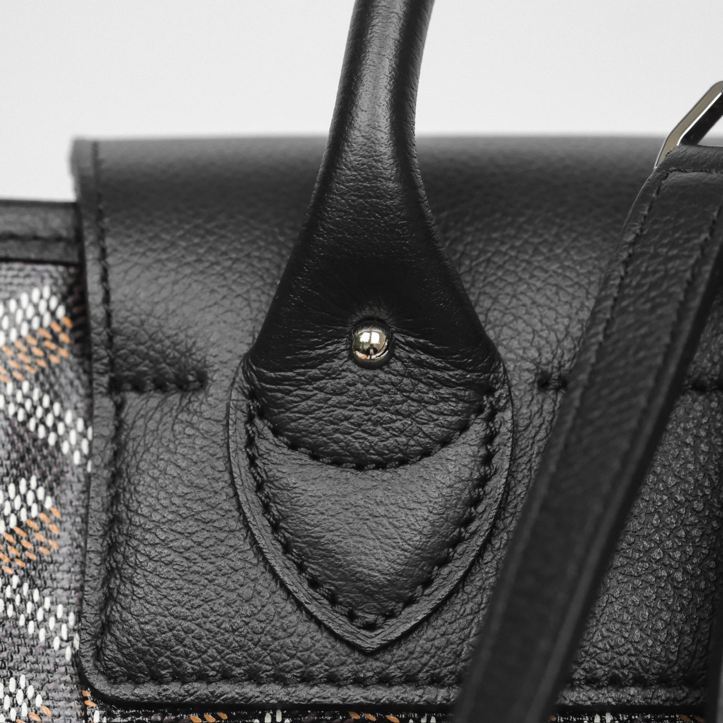 Goyard Mini Alpin Backpack Black Goyardine Calfskin