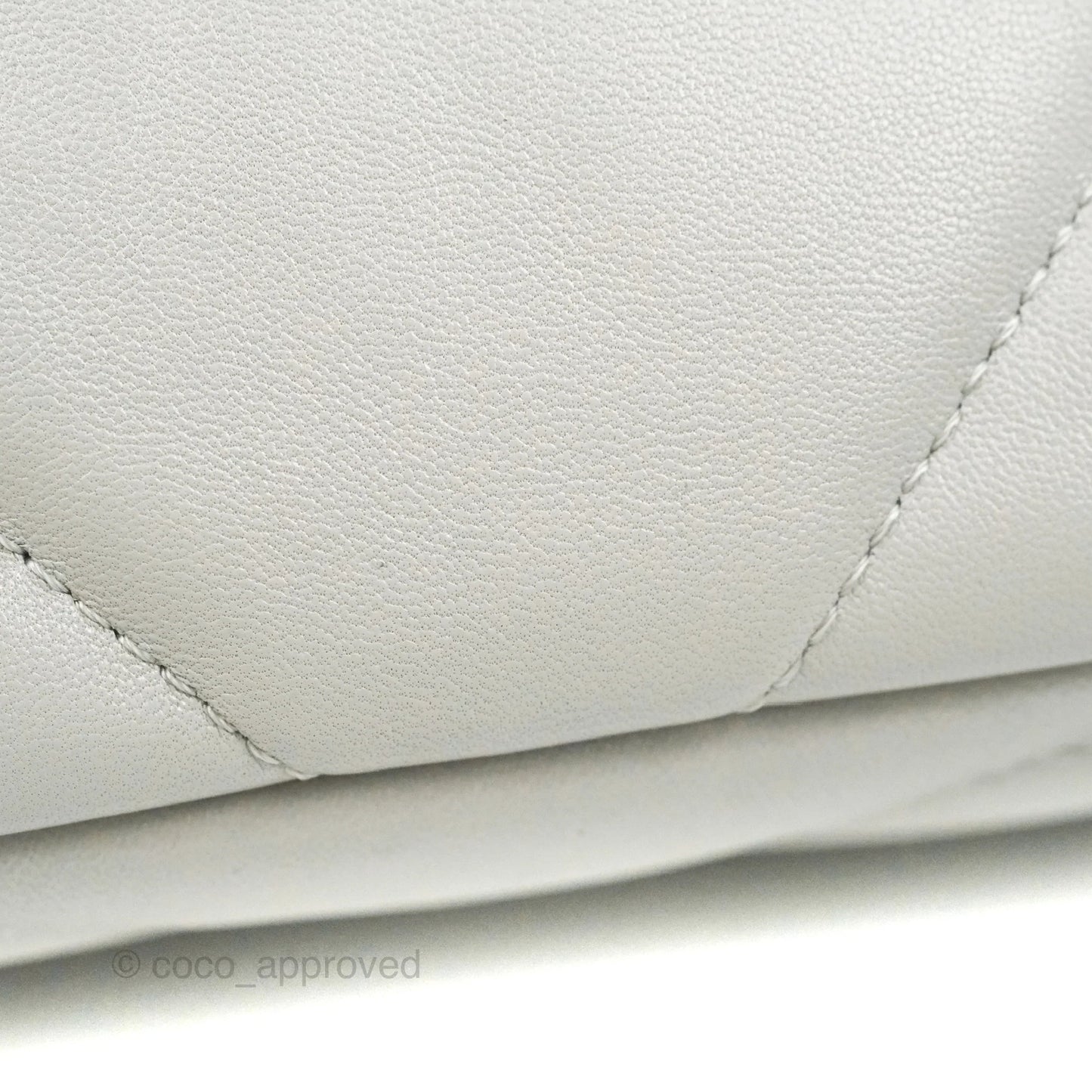 Chanel 19 Small Grey Lambskin Mixed Hardware