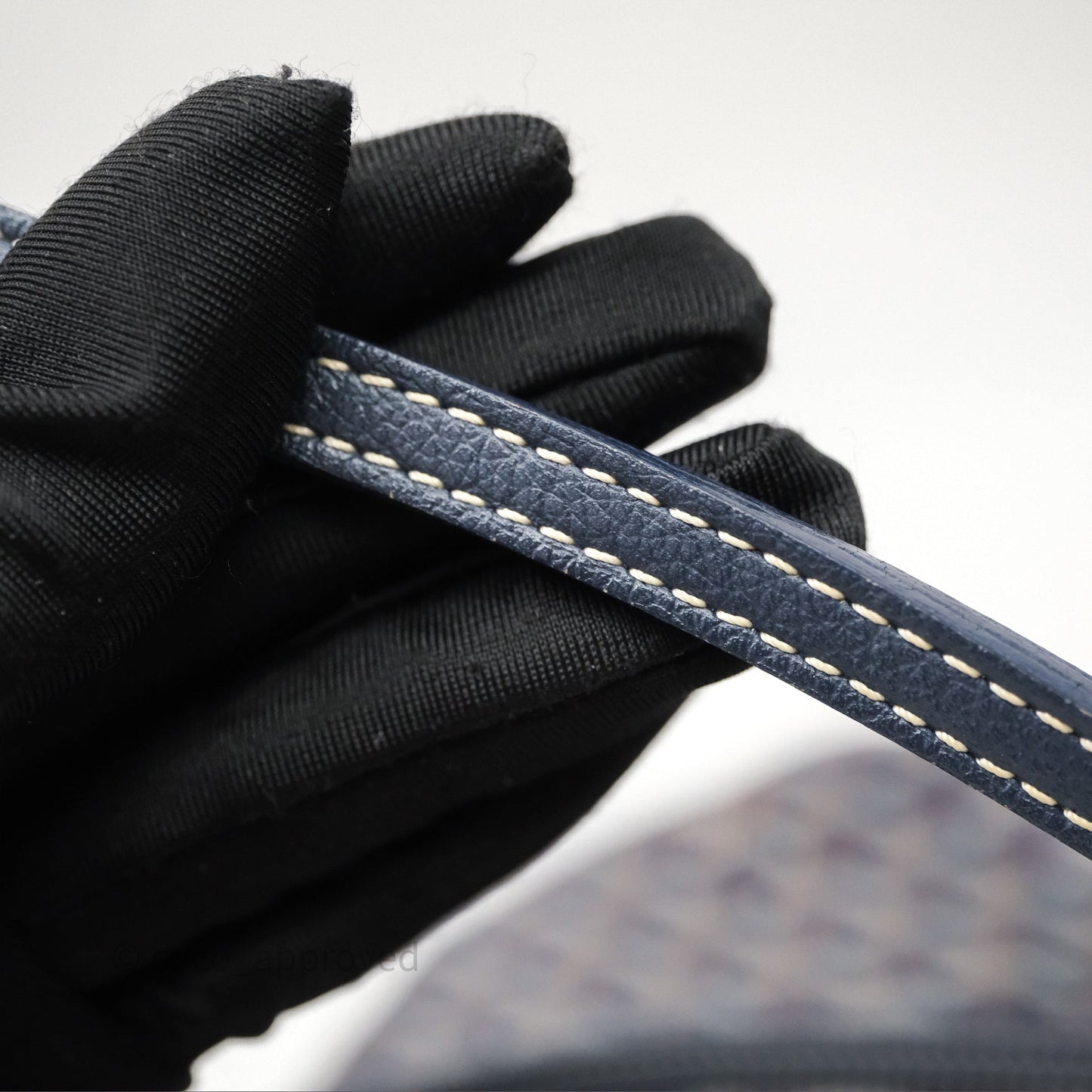 Goyard St. Louis Tote PM Navy/Tan