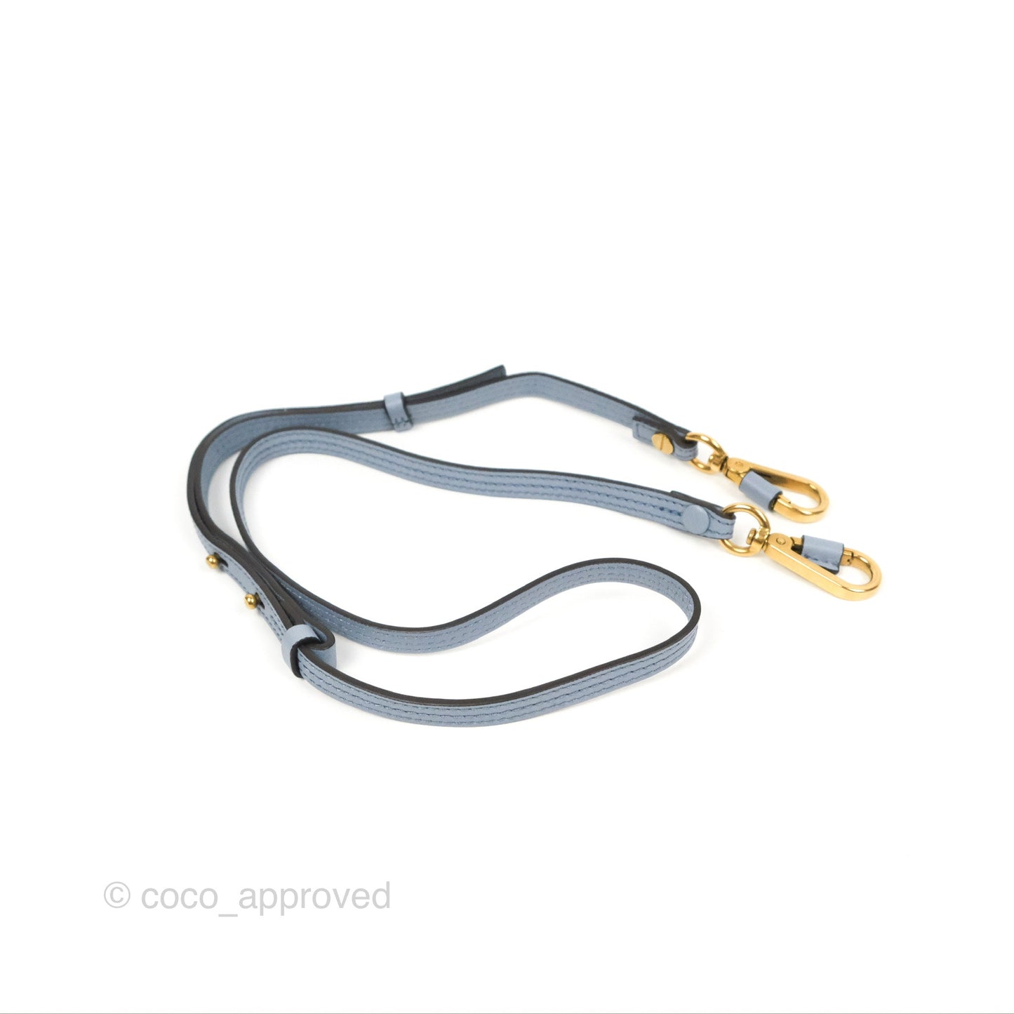 Chloé Nile Crossbody Bag Blue Calfskin