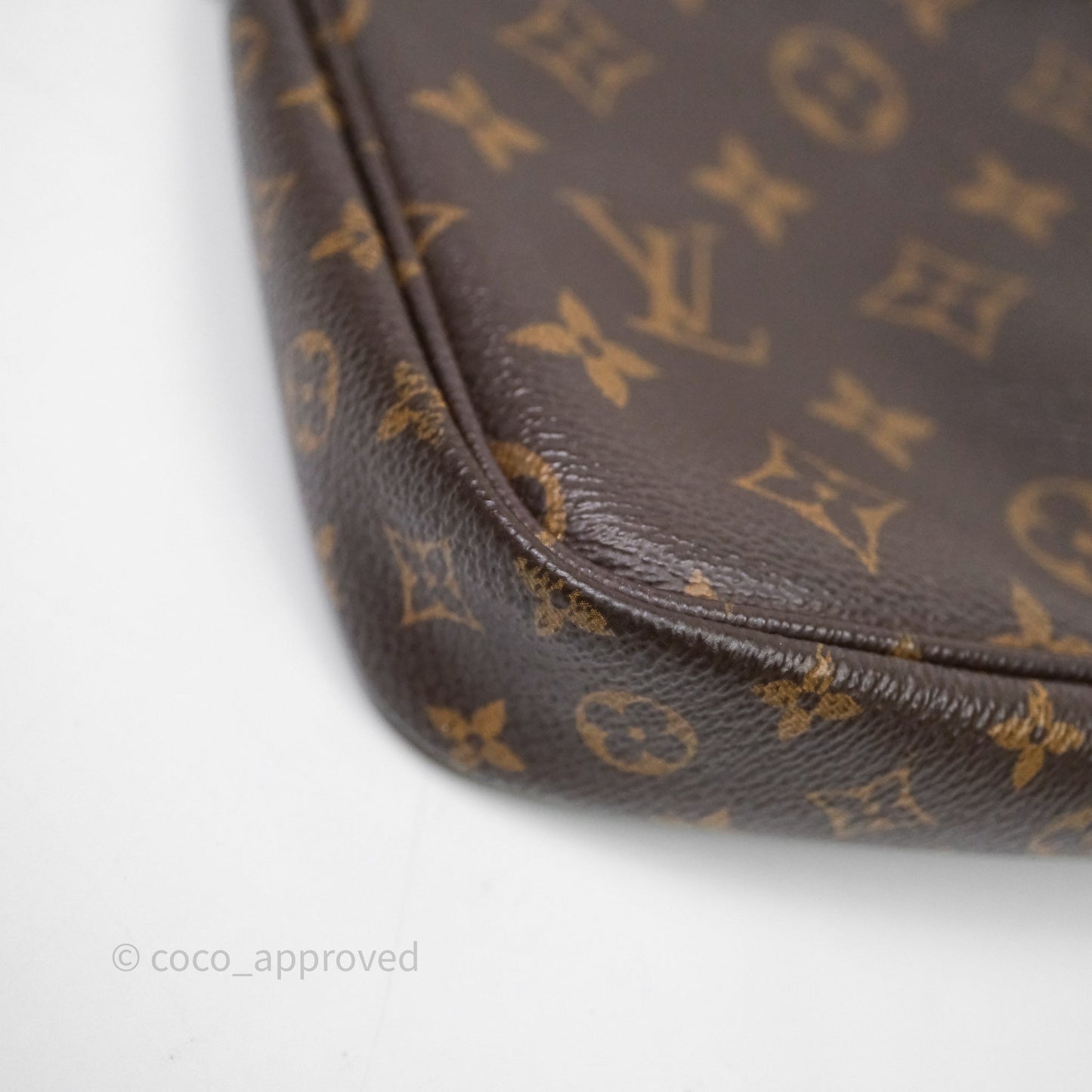 Louis Vuitton Multi Pochette Accessories Khaki Monogram Canvas