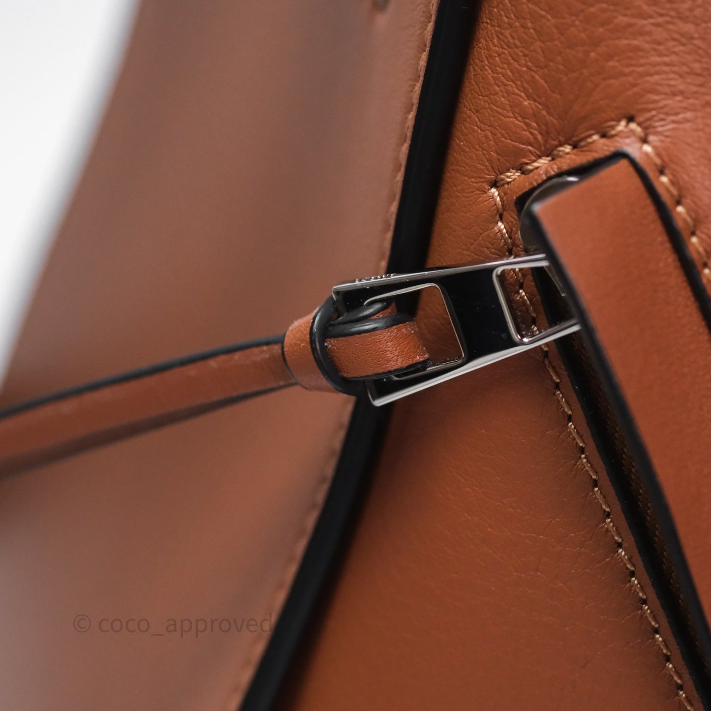 Loewe Hammock Small Shoulder Bag Tan