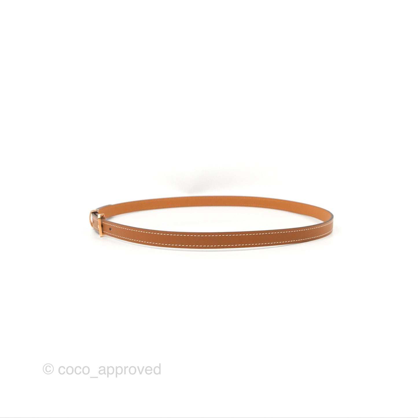 Hermes Pop H 15 Belt Gold Epsom Gold Hardware