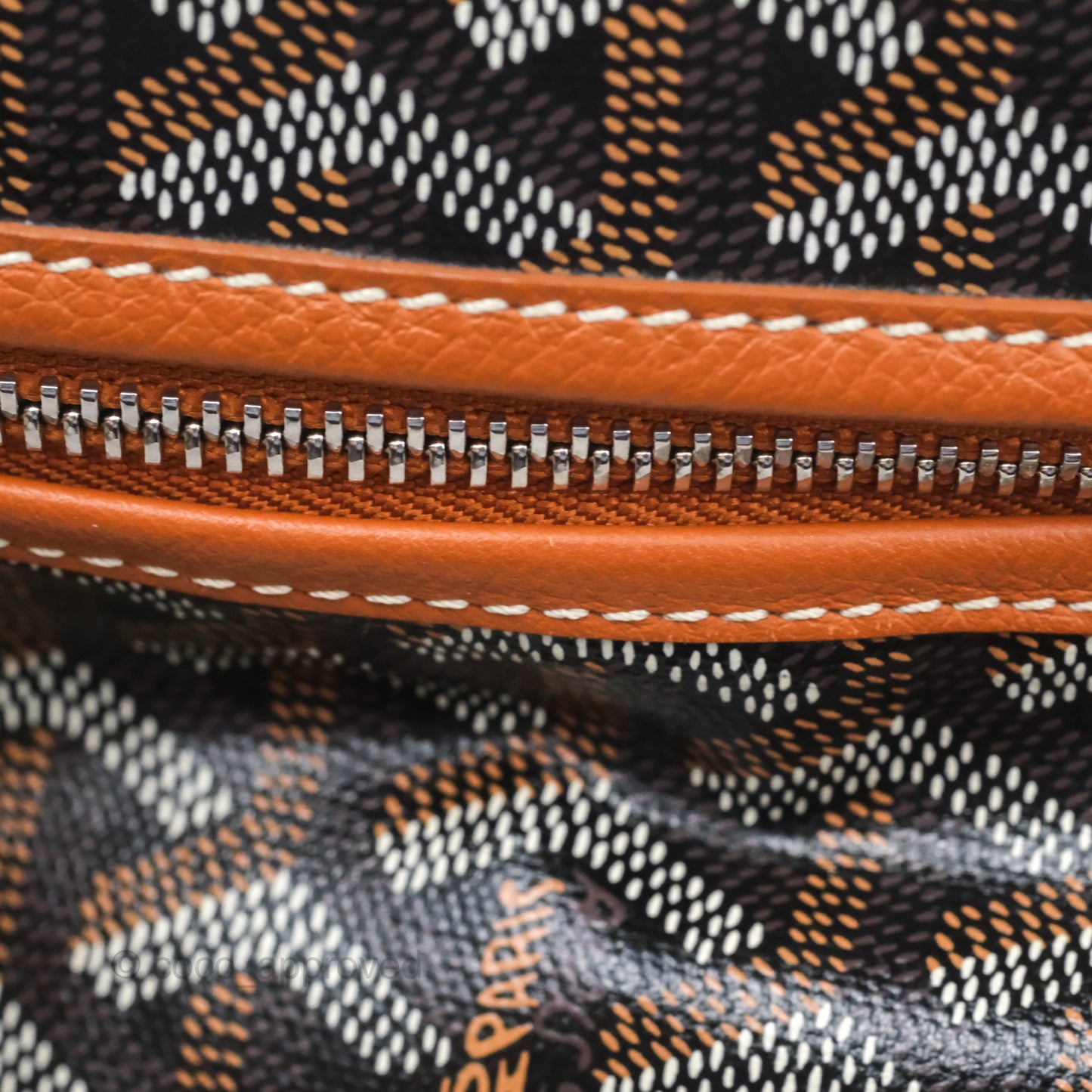 Goyard Saint Léger Backpack Black/ Tan
