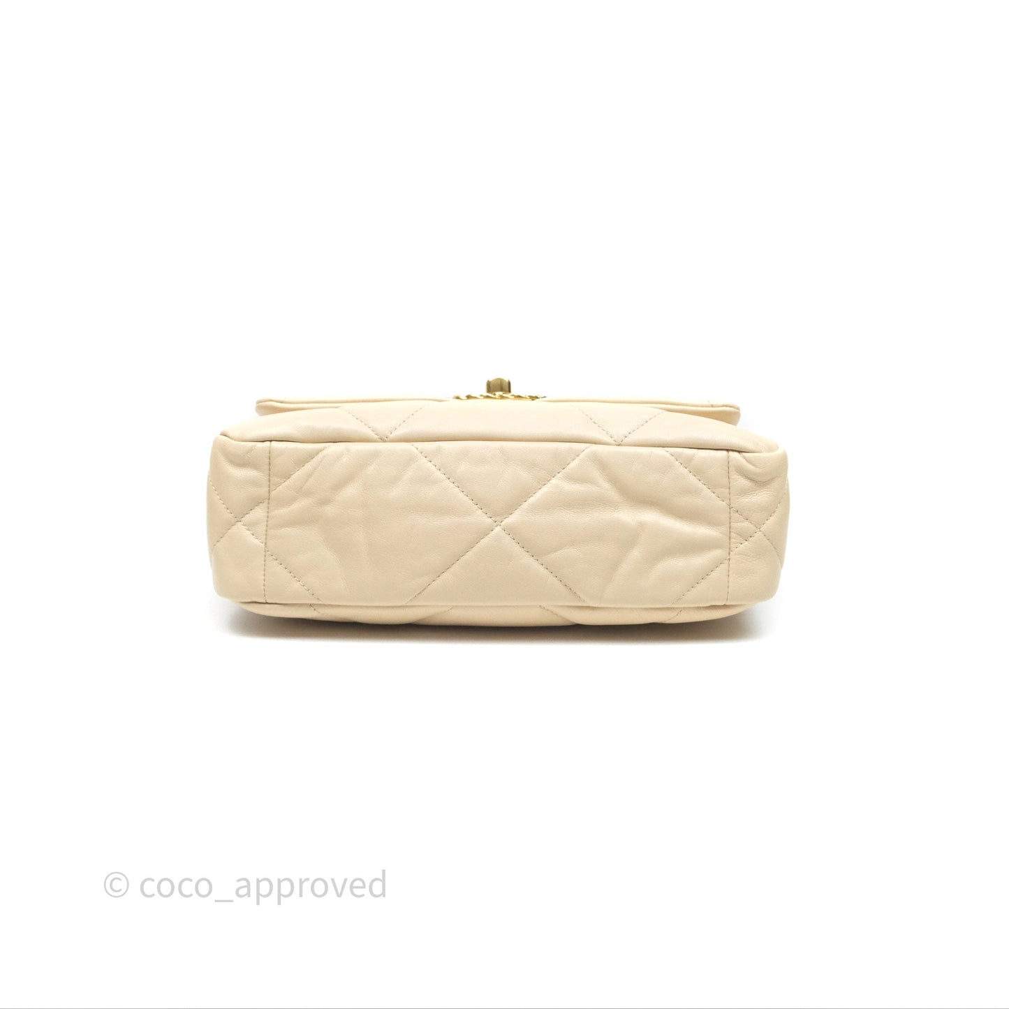 Chanel 19 Small Beige Mixed Hardware