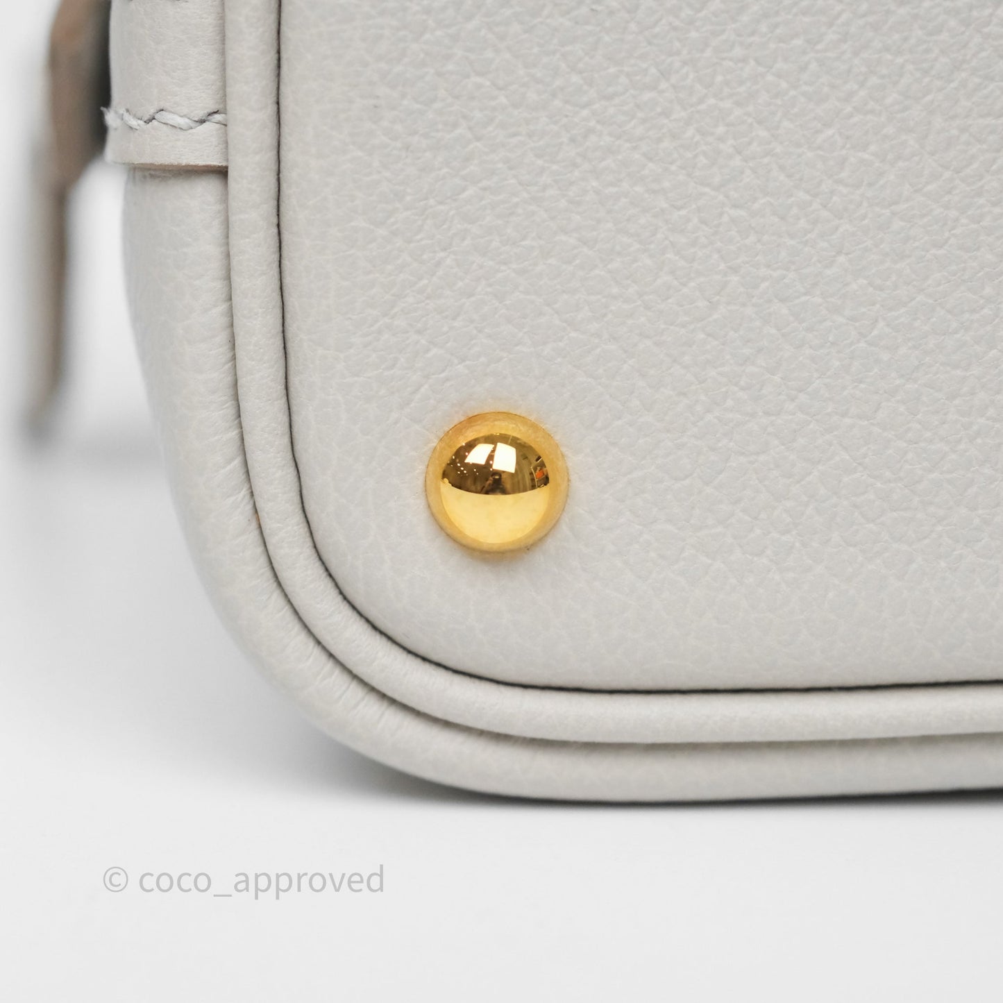 Hermès Bolide Mini 1923 Gris Perle 80 Evercolor Gold Hardware
