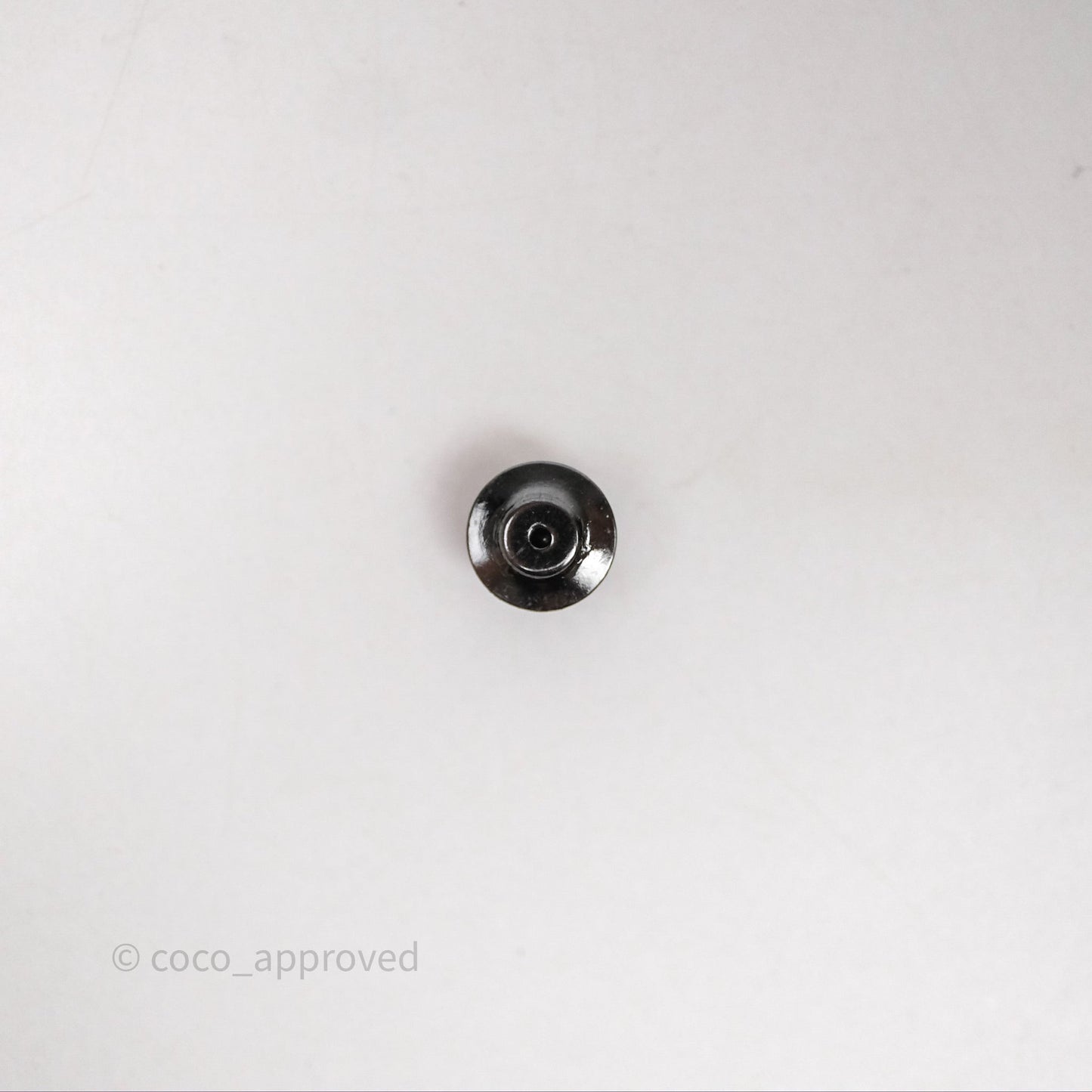 Dior D-lite Pin Brooch Light Grey Silver Tone
