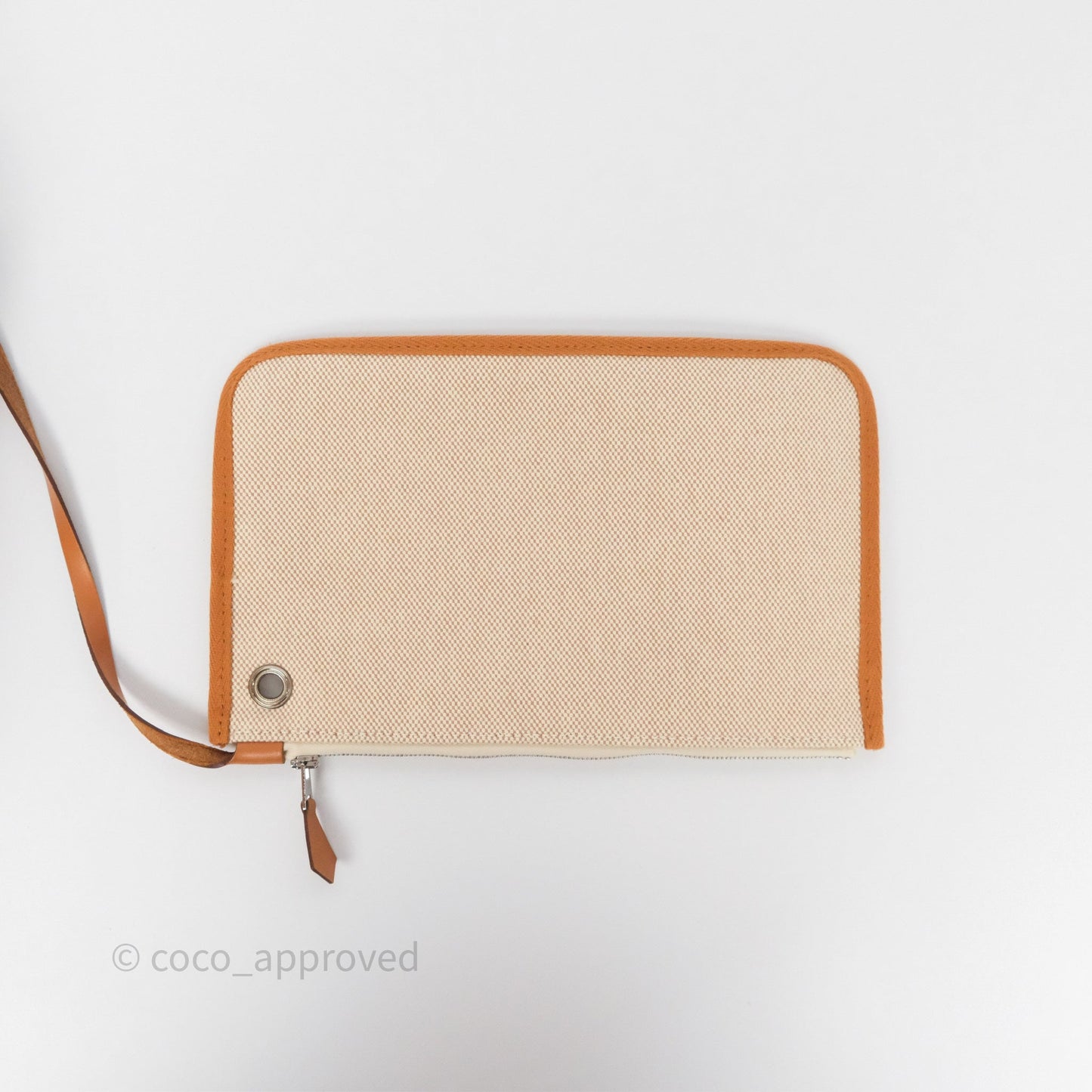 Hermès Herbag Zip 31 Ecru/Beige/Natural Canvas Palladium Hardware