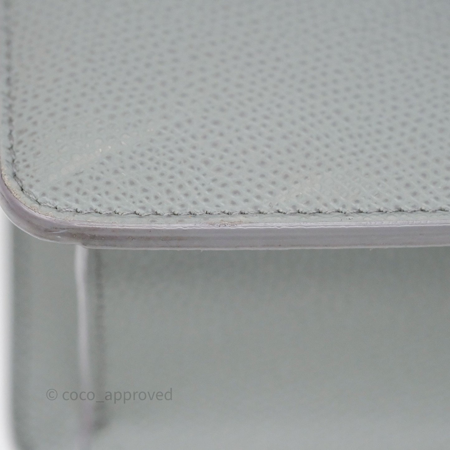 Dior 30 Montaigne Bag Grey Ultra Matte Grained Calfskin