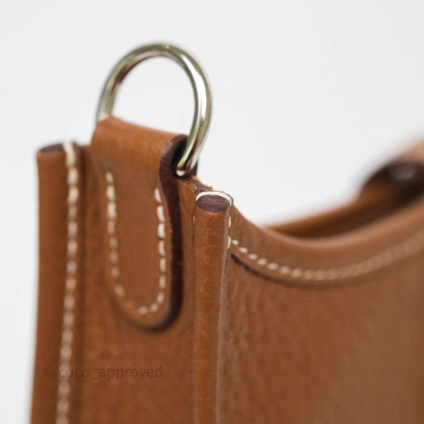 Hermès Mini Evelyne 16 Amazone Gold 37 Clemence Palladium Hardware
