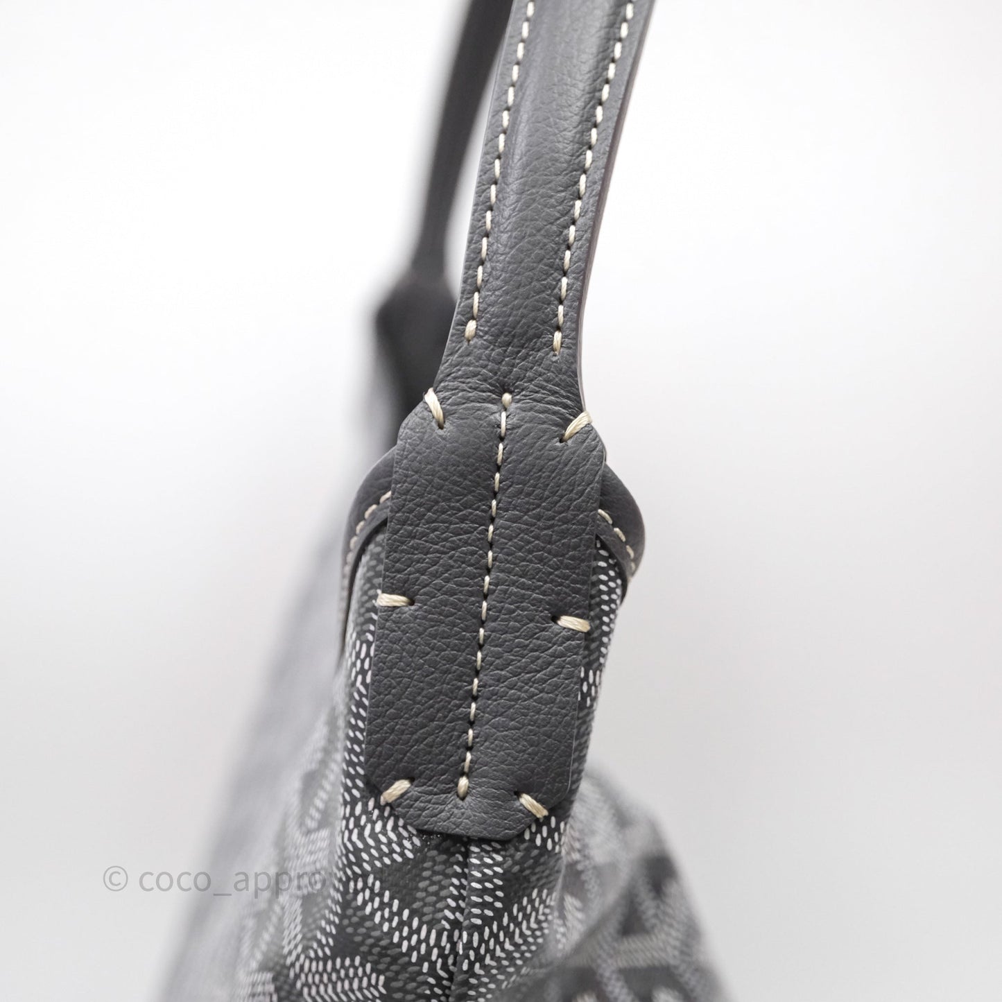 Goyard Bohème Hobo Bag Grey Goyardine Canvas