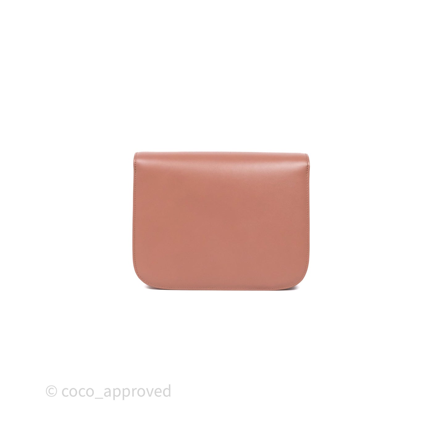 Celine Rose Box Medium Calfskin Bag Gold Hardware