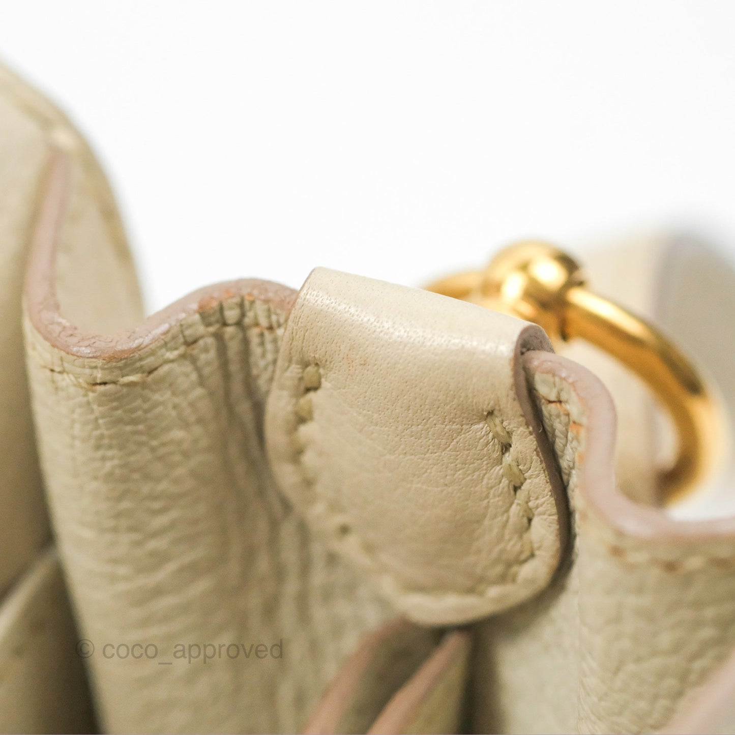 Hermès Roulis Mini 18 Beton Evercolor Gold Hardware