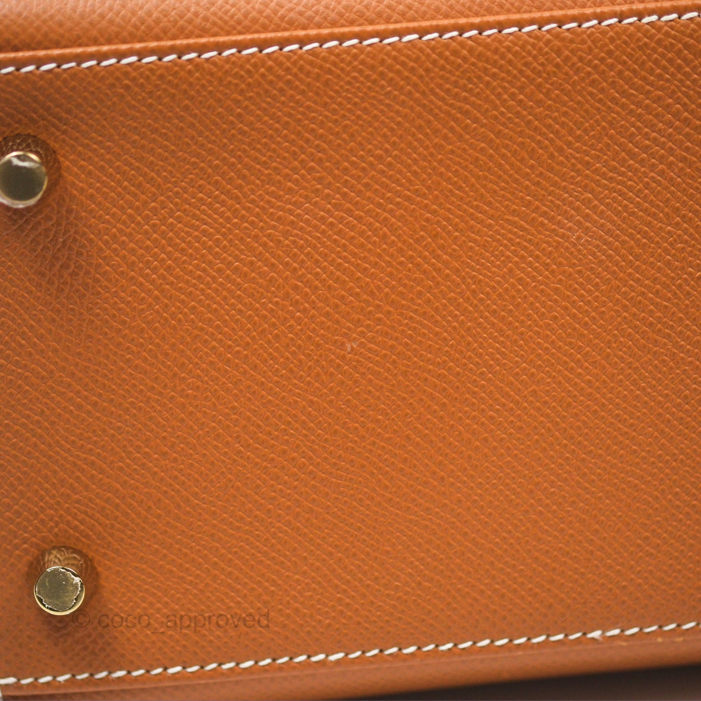 Hermès Kelly Sellier 28 Gold 37 Epsom Gold Hardware