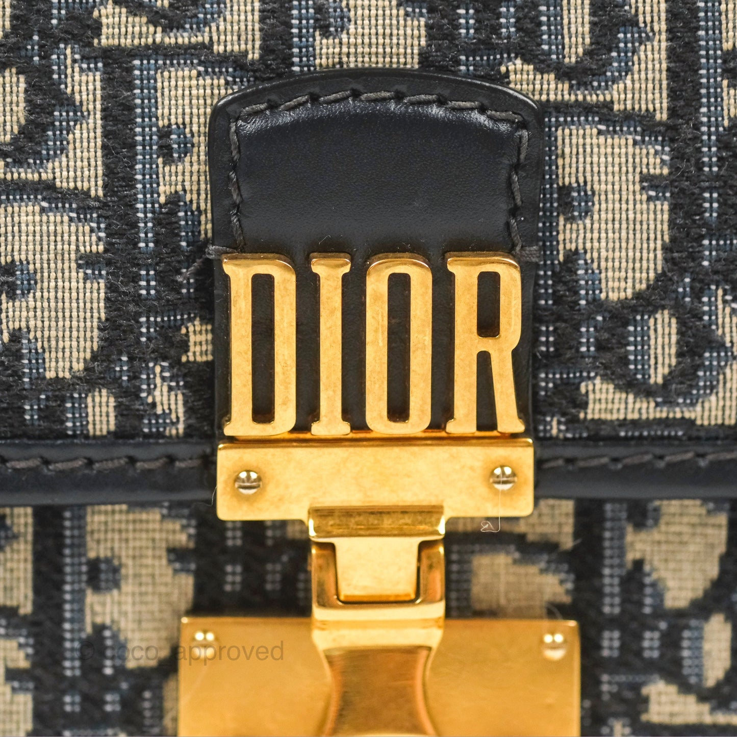 Christian Dior Dioraddict Flap Oblique Blue