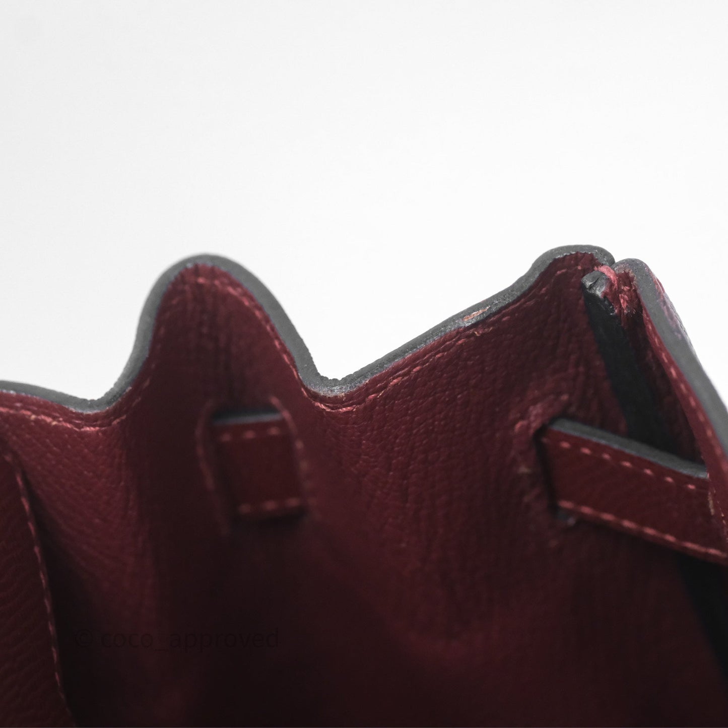 Hermès Birkin 30 Retourne Rouge H 55 Epsom Gold Hardware