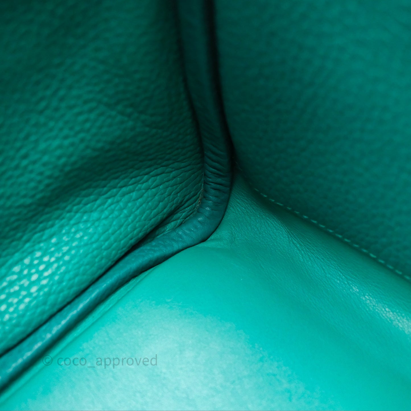 Hermès Lindy 26 Vert Verone U1 Clemence Palladium Hardware