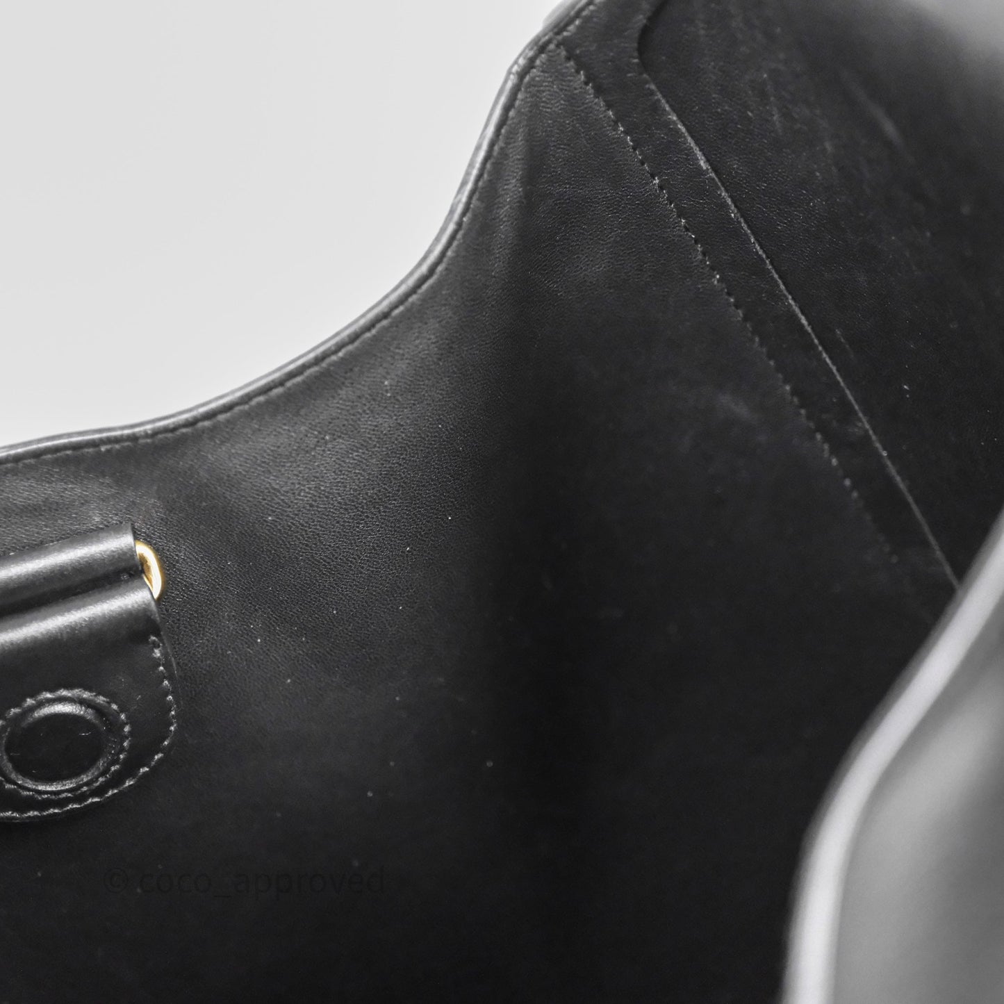 Prada Hobo Black Leather Shoulder Bag