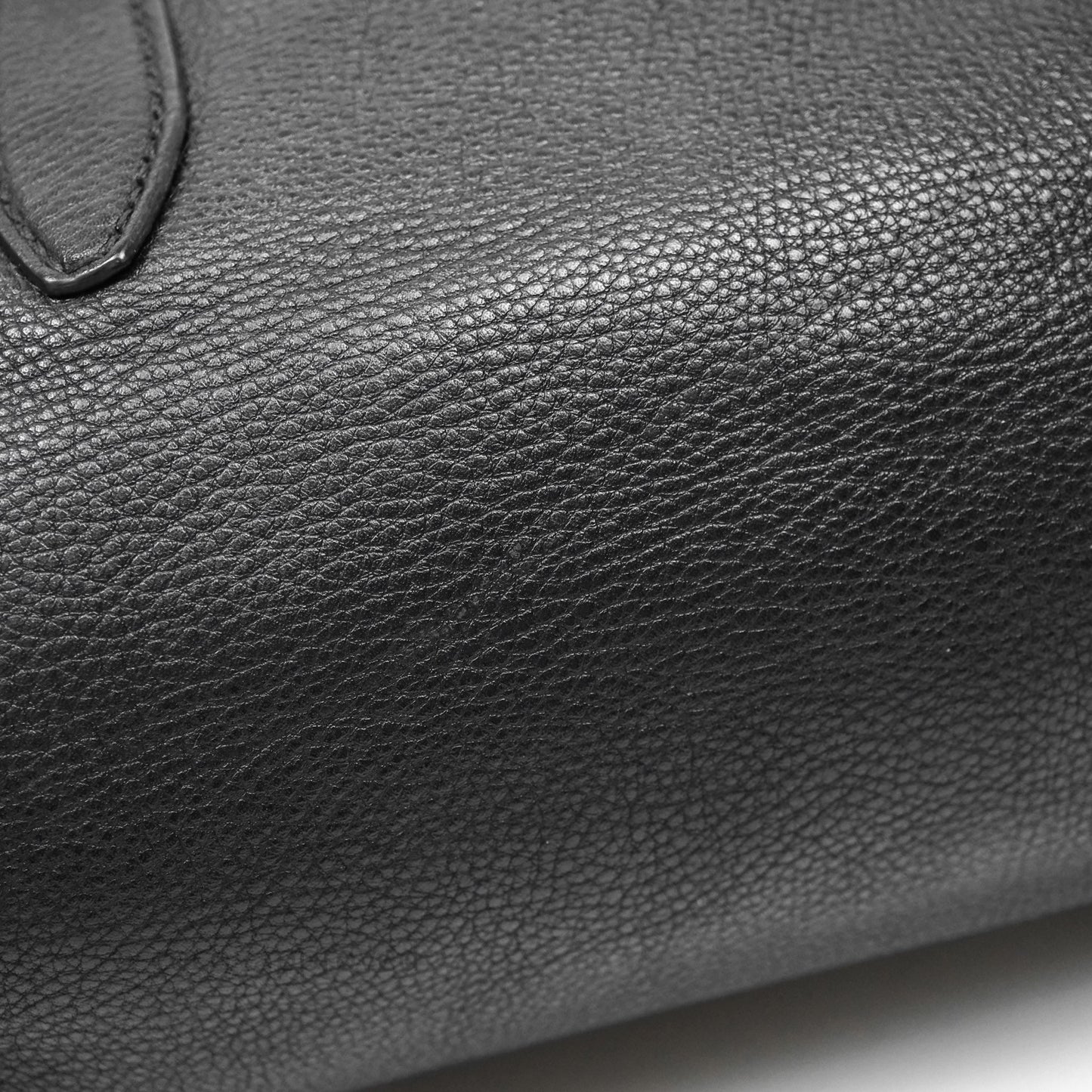Miu Miu Vitello Tote Bag Black Gold Hardware