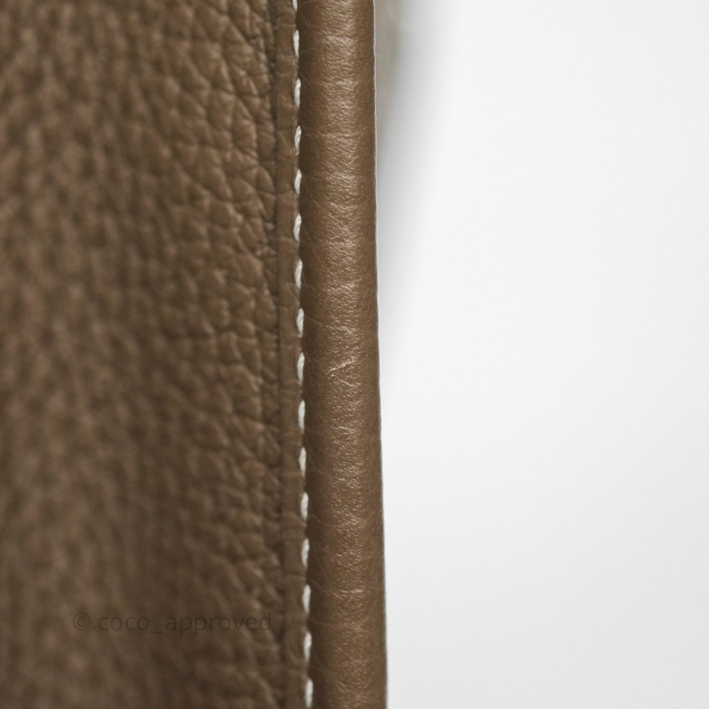 Hermès Mini Evelyne 16 Etoupe 18 Clemence Palladium Hardware