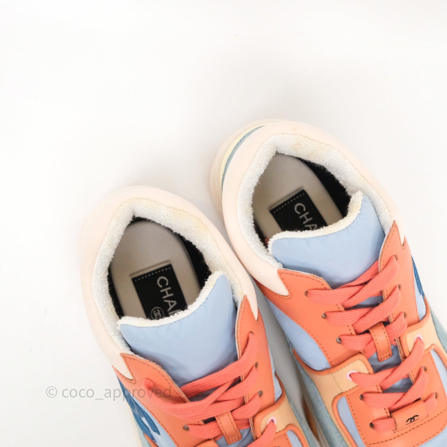 Chanel CC Sneakers Multicolor Size 38