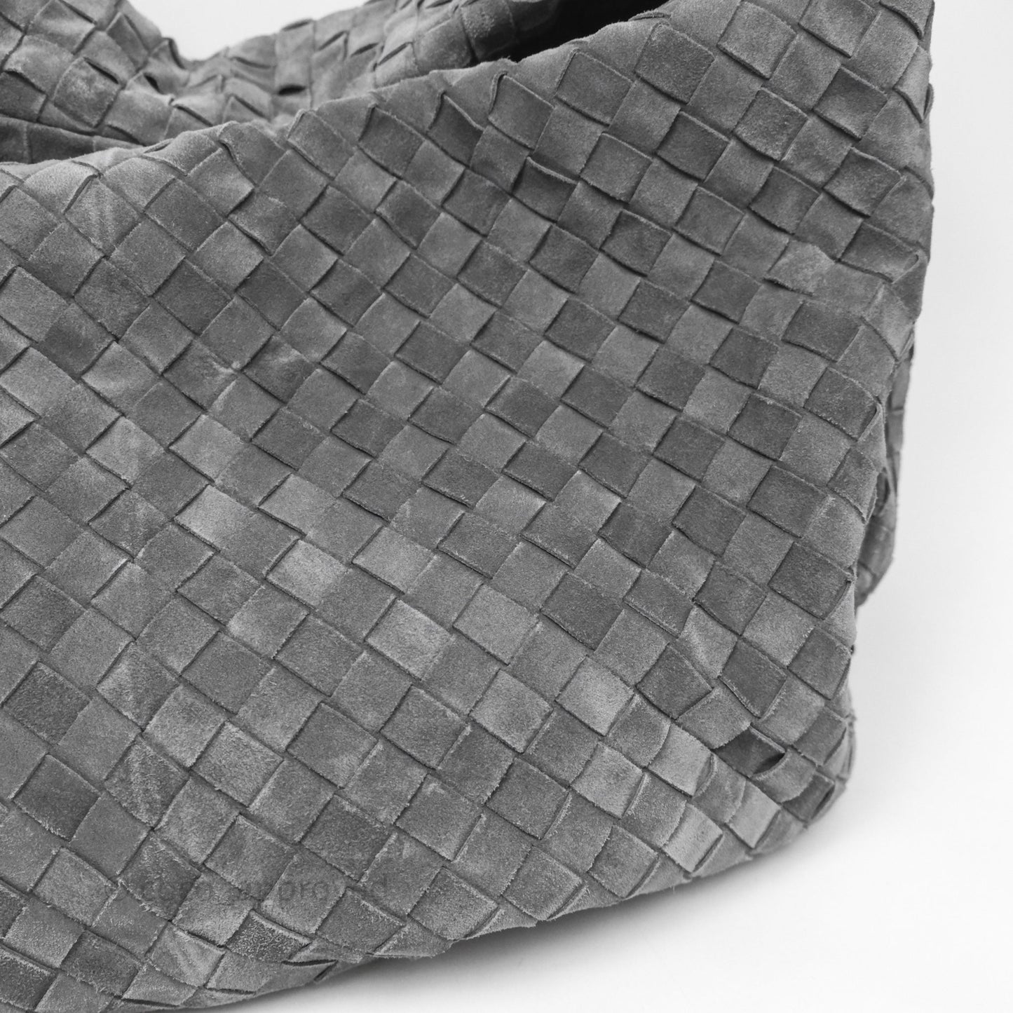 Bottega Veneta Classic Jodie Cloudy Indigo Suede Intrecciato