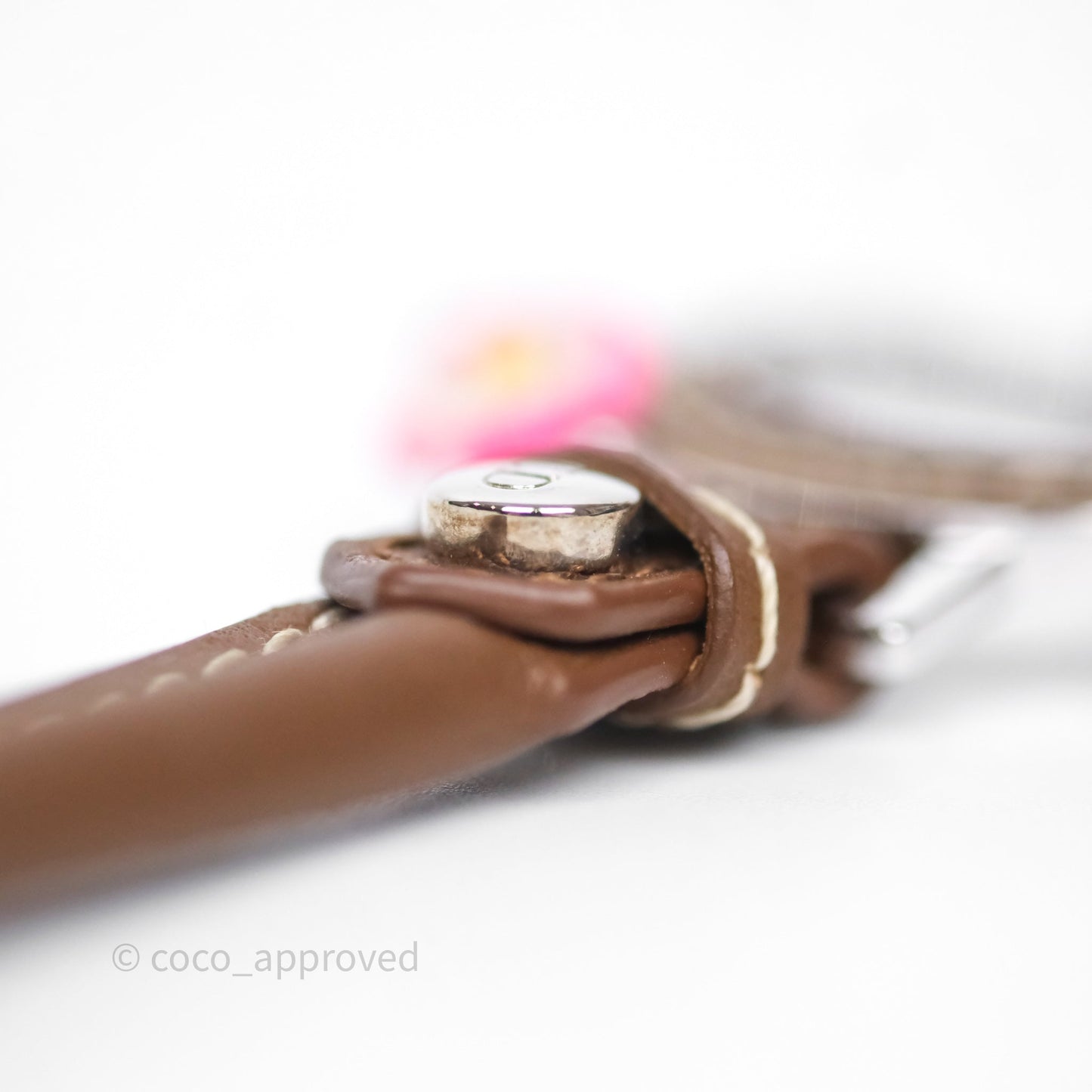 Christian Dior Flower Brown Bracelet