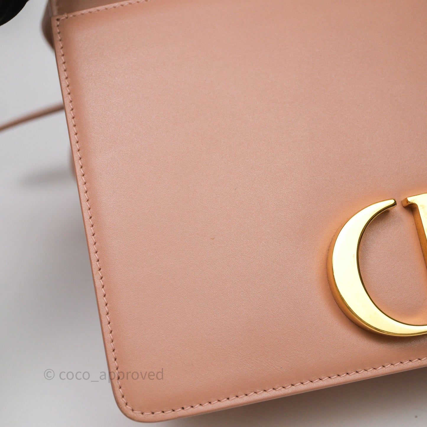 Christian Dior Small 30 Montaigne Bag Pink Calfskin Gold Hardware