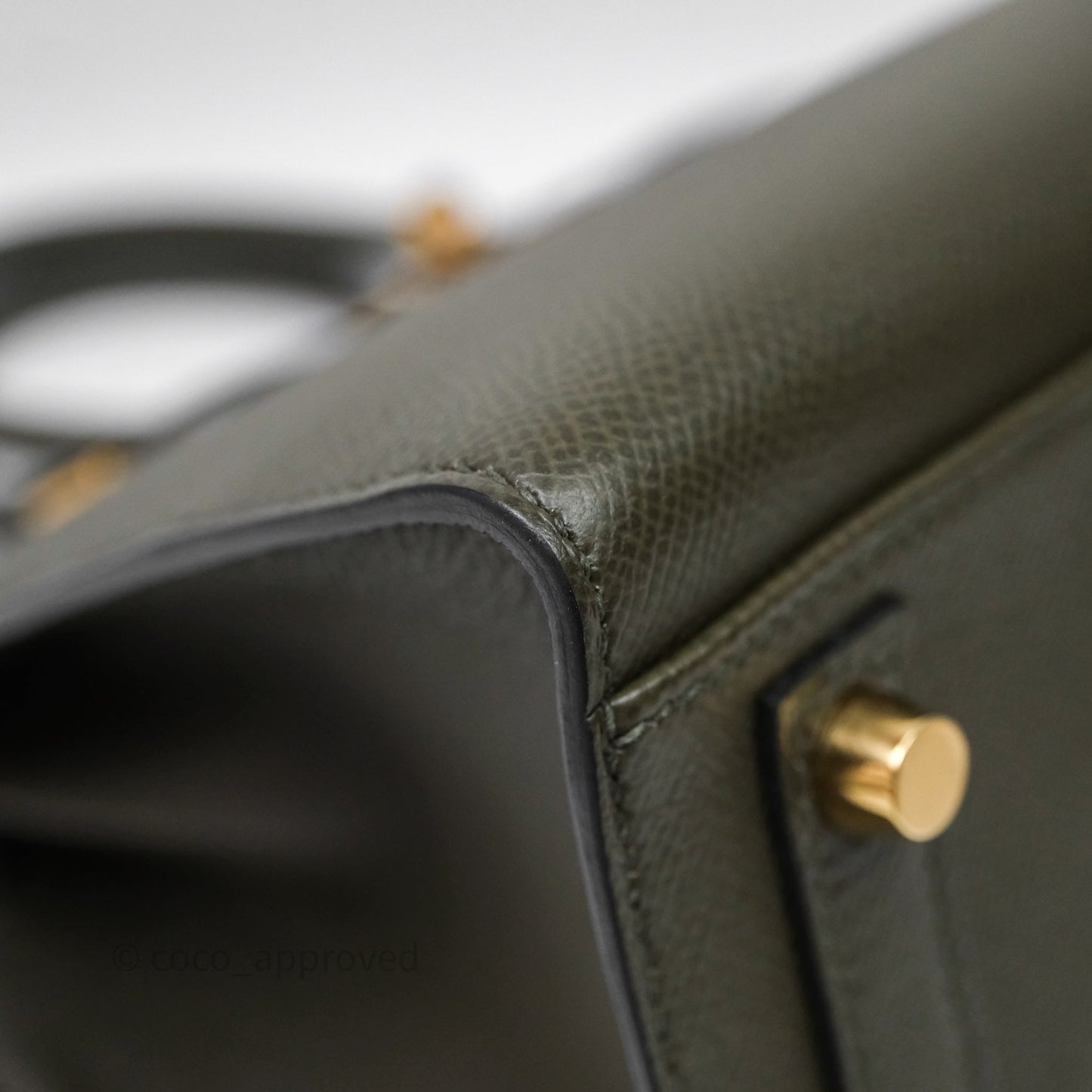 Hermès Birkin 30 Vert de Gris C6 Epsom Gold Hardware
