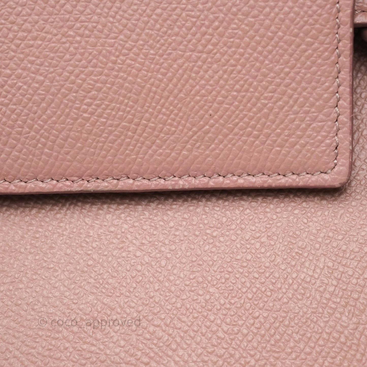 Celine Nano Belt Bag Vintage Pink Grained Calfskin Gold Hardware