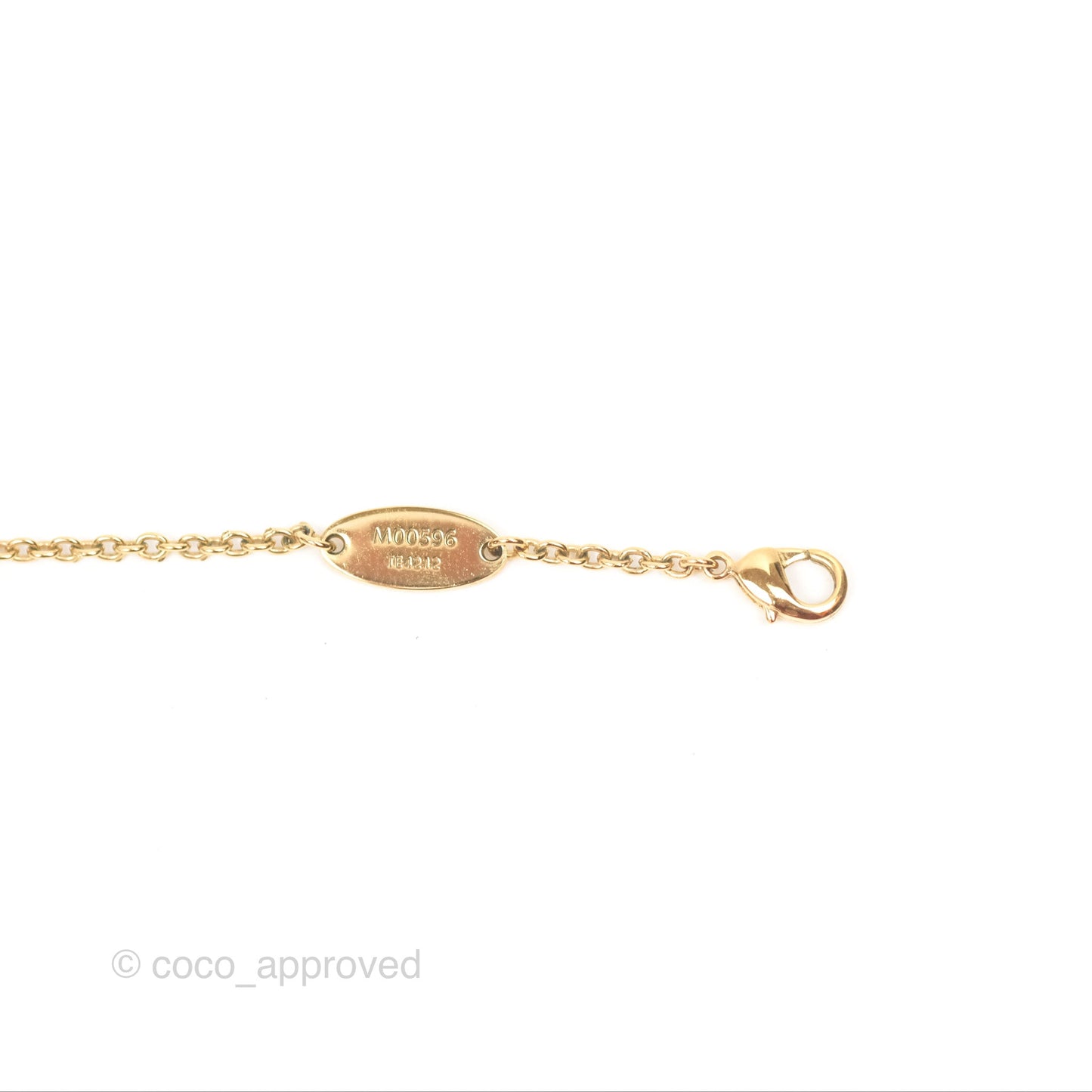 Louis Vuitton Iconic Necklace Gold Hardware