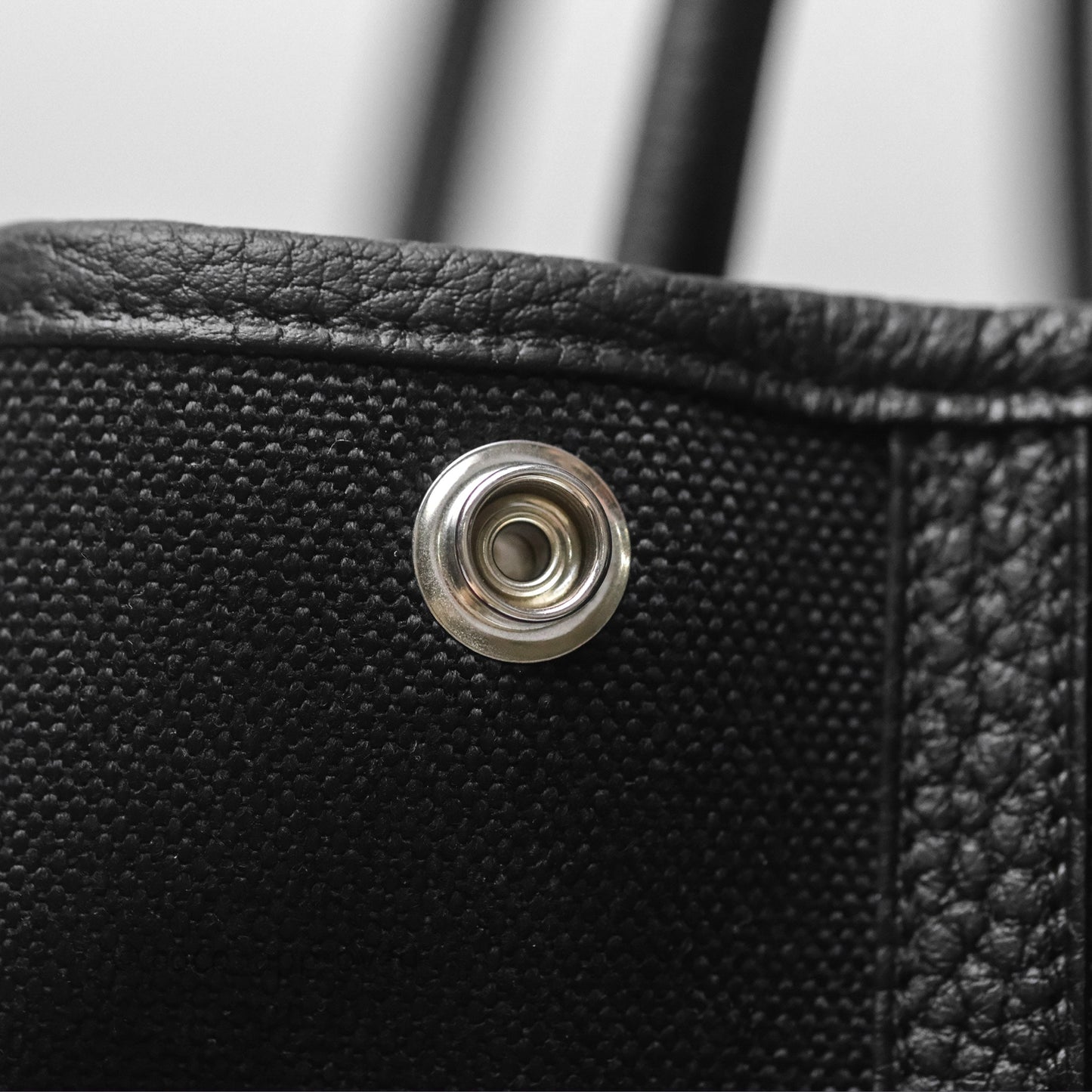 Hermès Garden Party 30 Canvas Noir 89 Black
