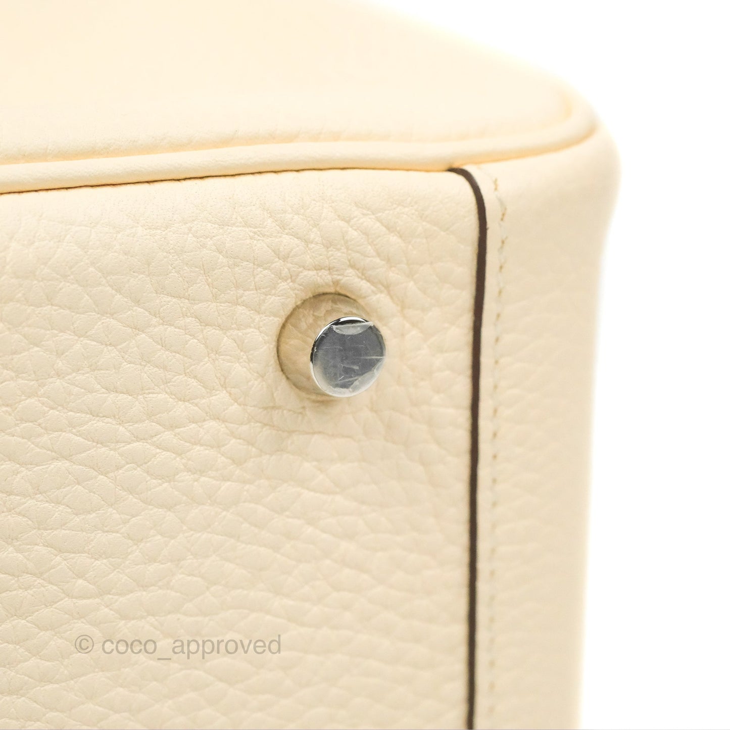 Hermès Lindy 26 Nata Taurillon Clemence Silver Hardware