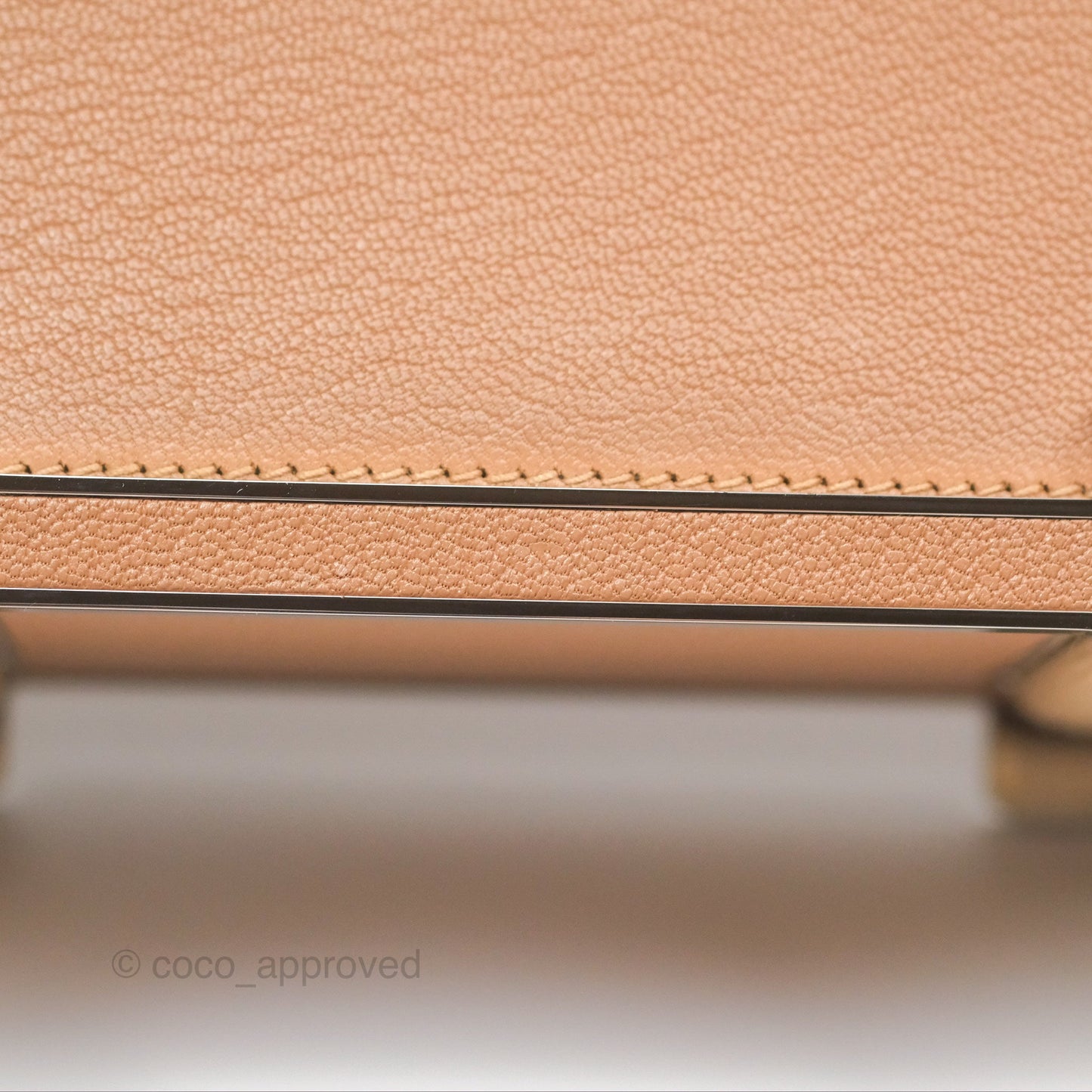 Hermès Geta Bag Chai 0M Quebracho 2J Palladium Hardware