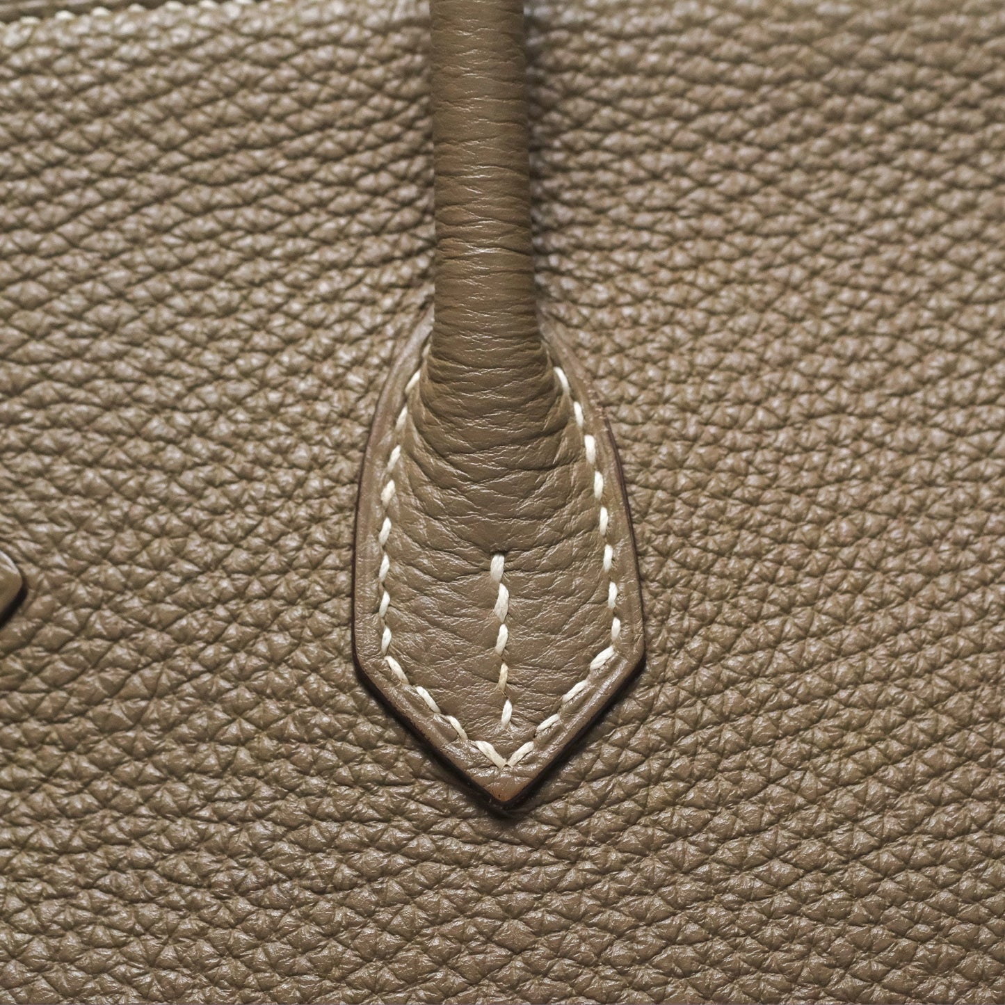Hermes Birkin 25 Retourne Etoupe 18 Clemence Palladium Hardware