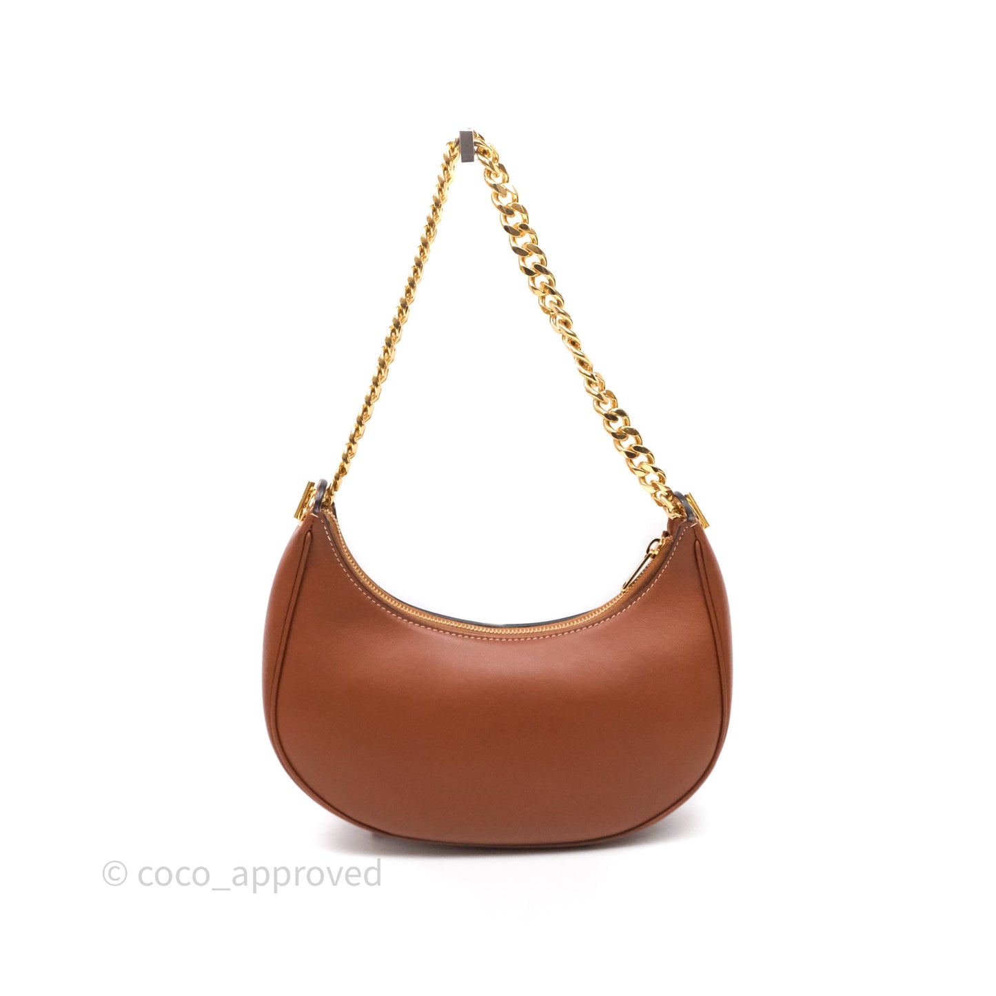 Celine Medium Ava Chain Bag Calfskin Tan