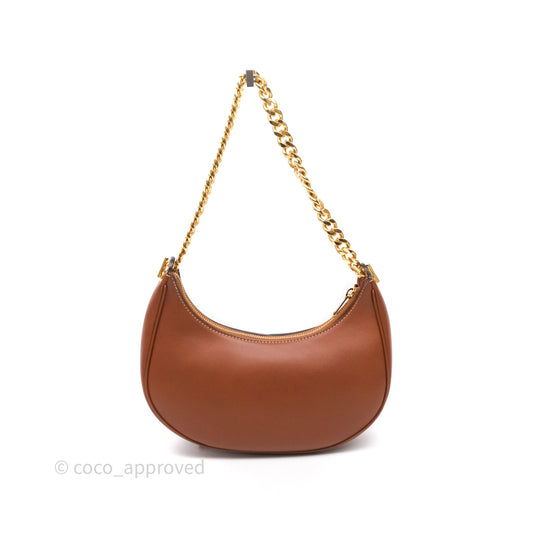 Celine Medium Ava Chain Bag Calfskin Tan