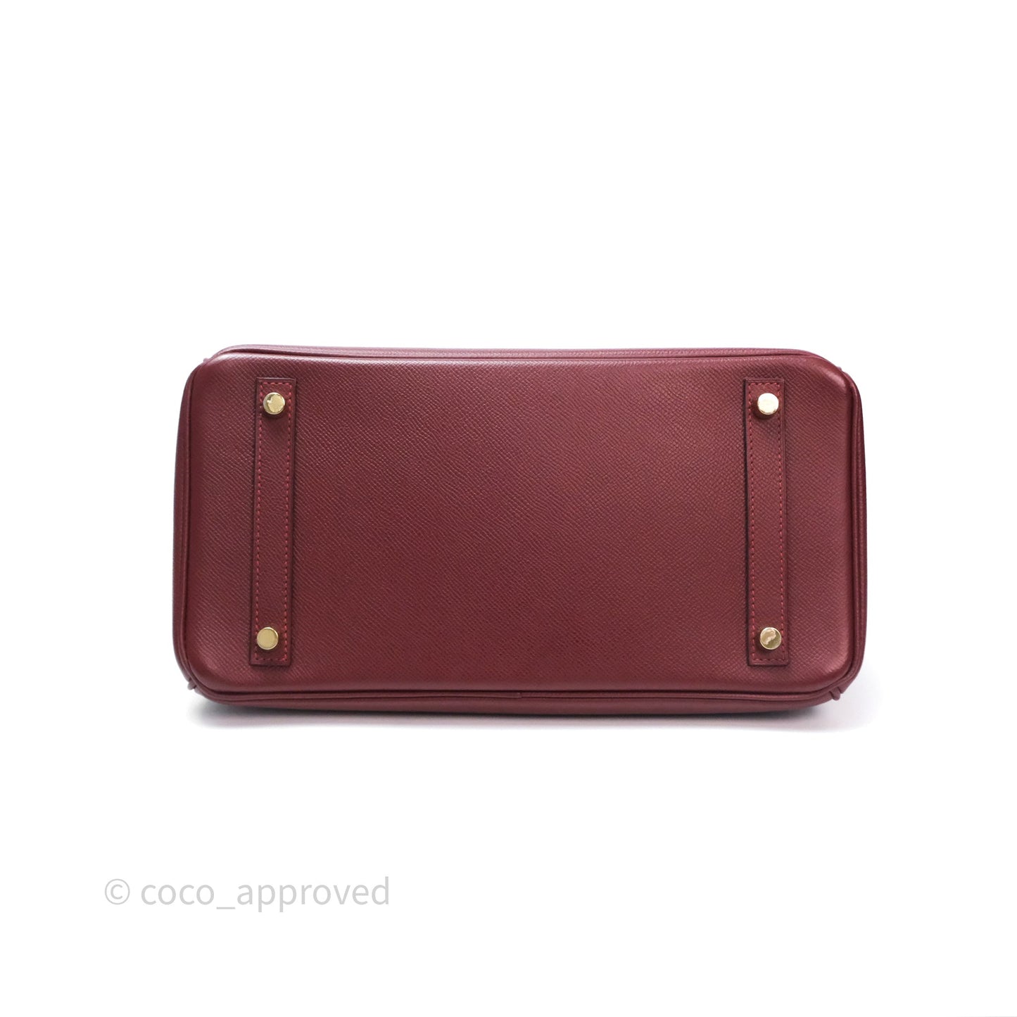Hermès Birkin 30 Retourne Rouge H 55 Epsom Gold Hardware