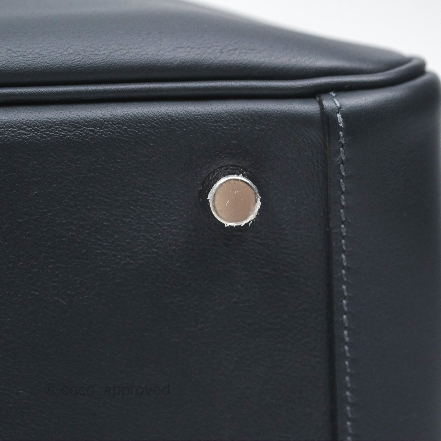 Hermès Lindy 26 Caban/Bleu Frida Swift Palladium Hardware