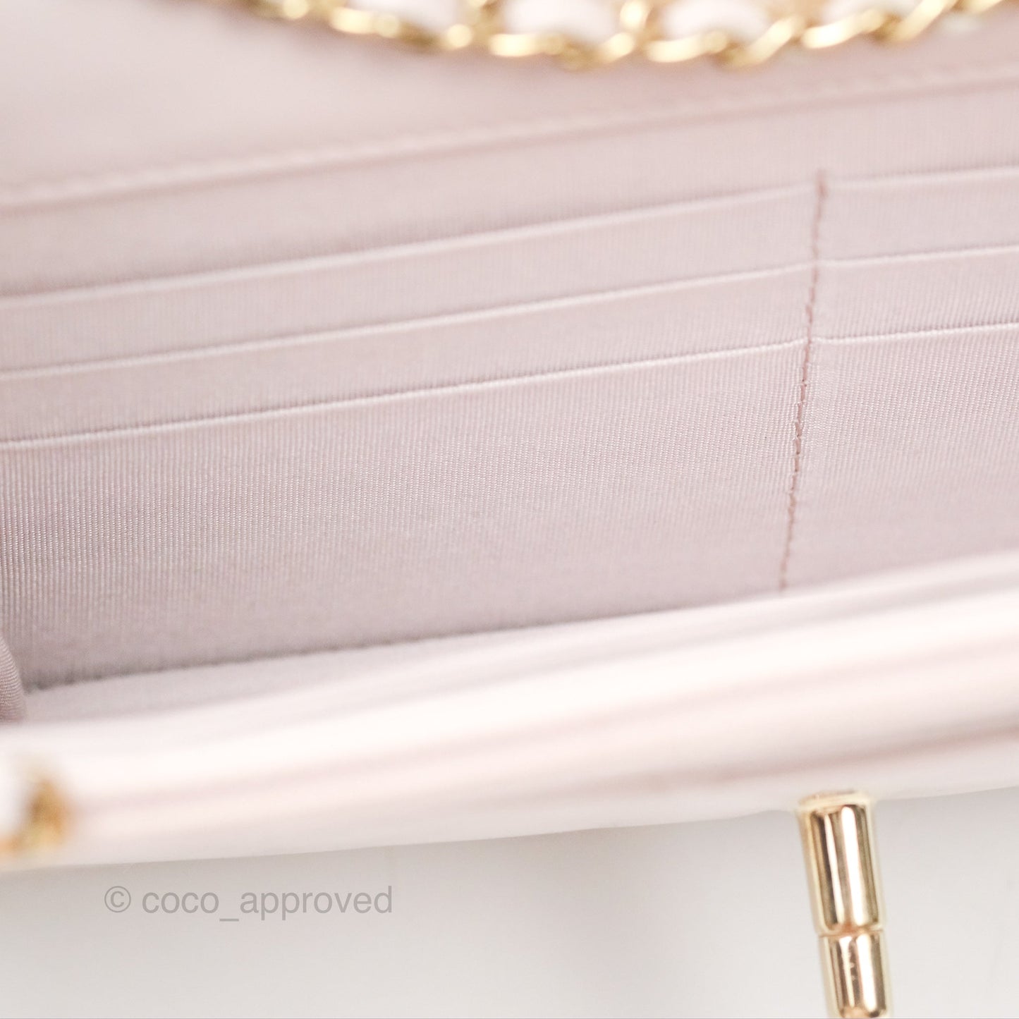 Chanel Trendy CC WOC Quilted Pink Lambskin Gold Hardware