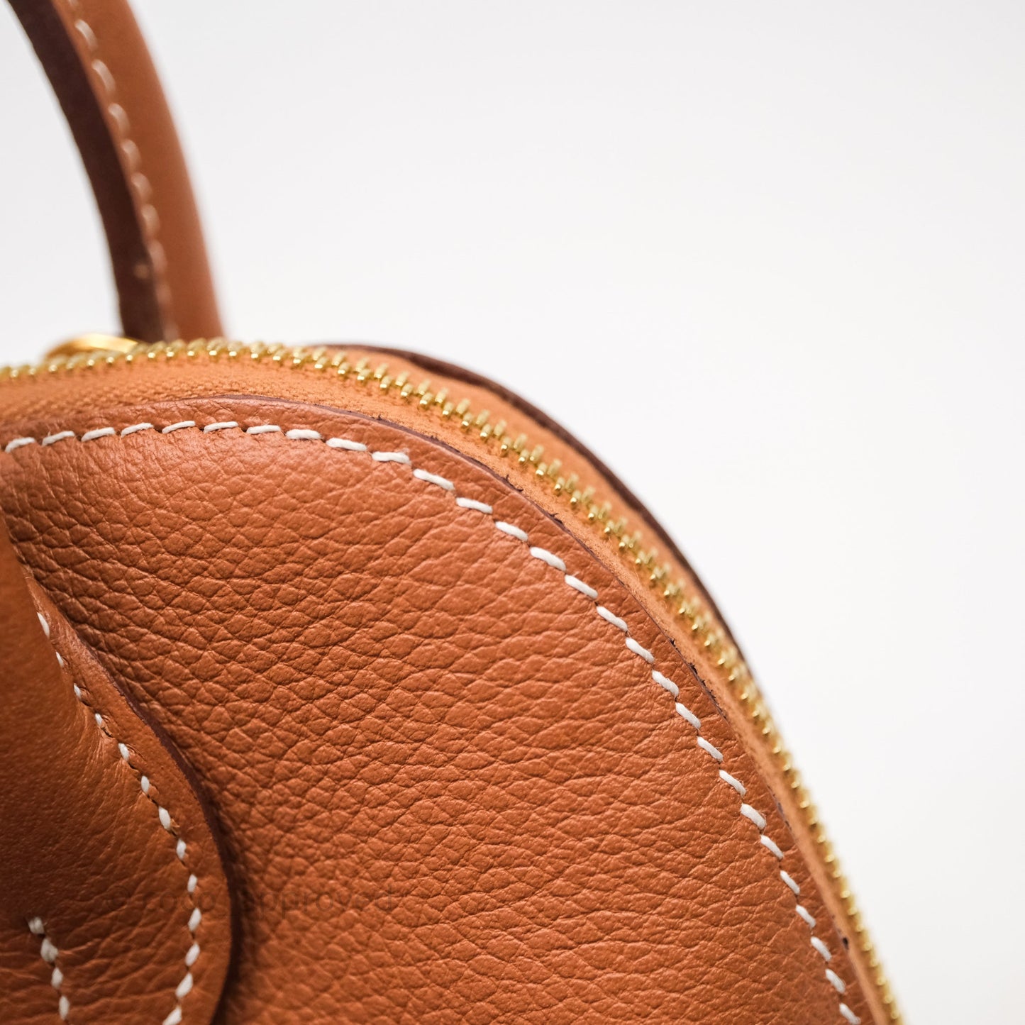 Hermès Bolide Mini 1923 Gold Evercolor Gold Hardware