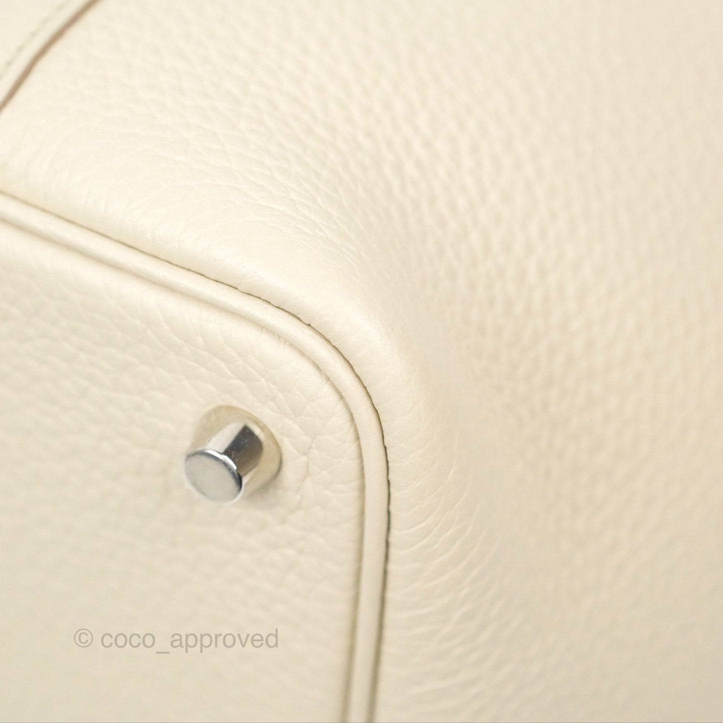 Hermès Picotin 18 Beton Clemence Palladium Hardware