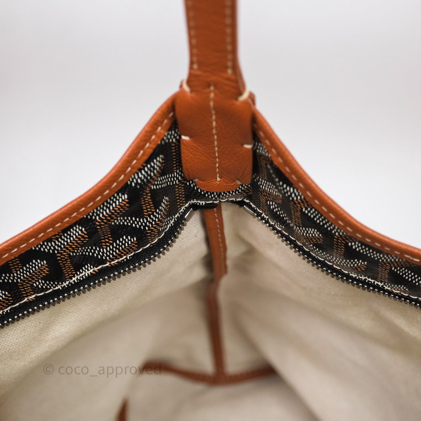 Goyard Bohème Hobo Bag Black & Tan