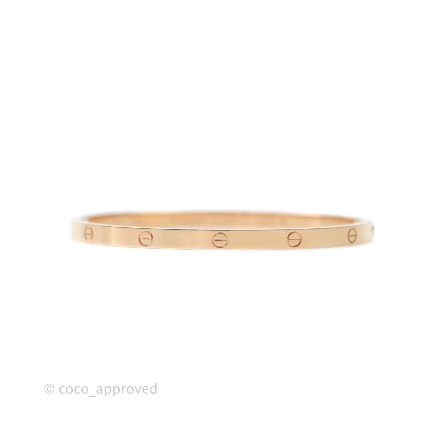 Cartier Small Love Bracelet Rose Gold