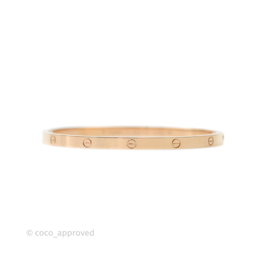 Cartier Small Love Bracelet Rose Gold