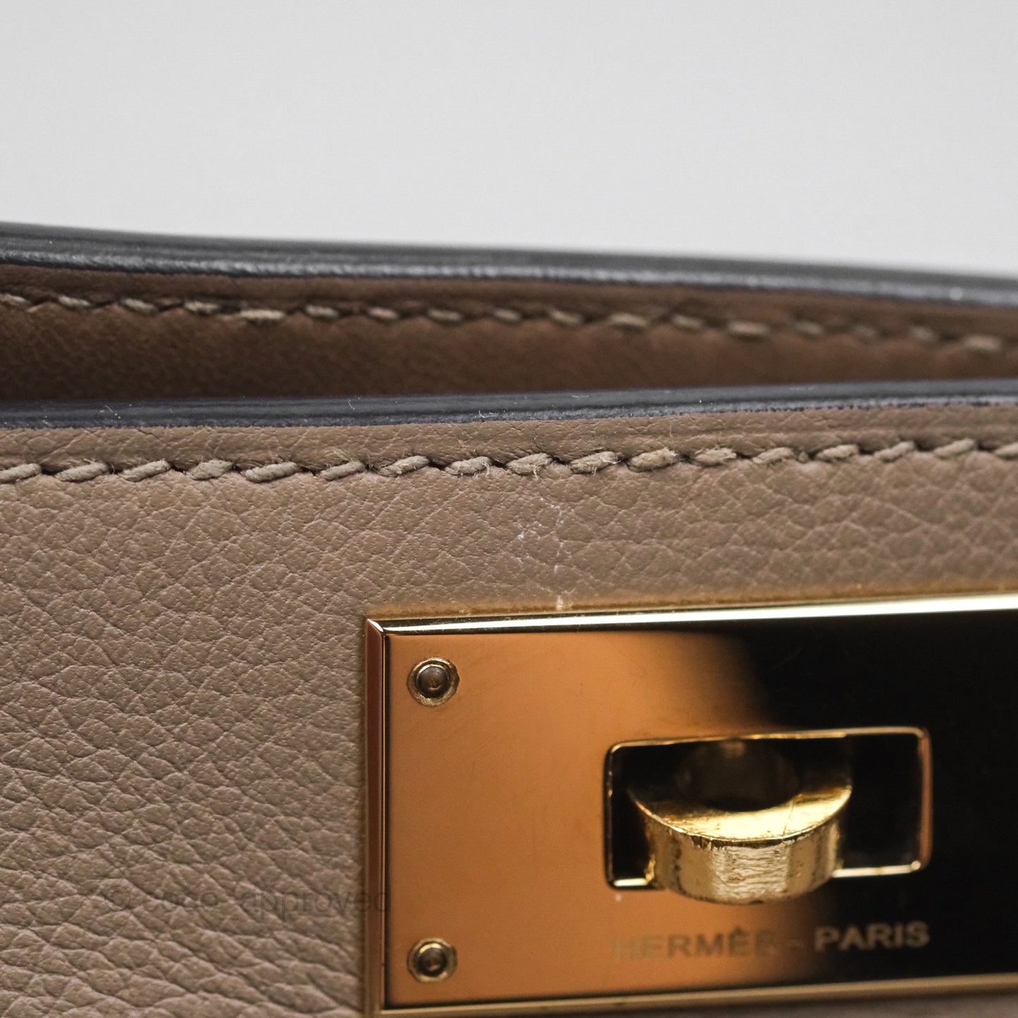 Hermès ToolBox 20 Gris Asphalte M8 Evercolor Gold Hardware